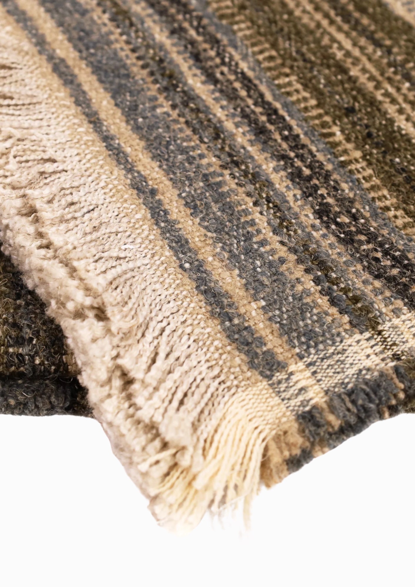 Nagy Throw, Blue/Green | 79" x 55"