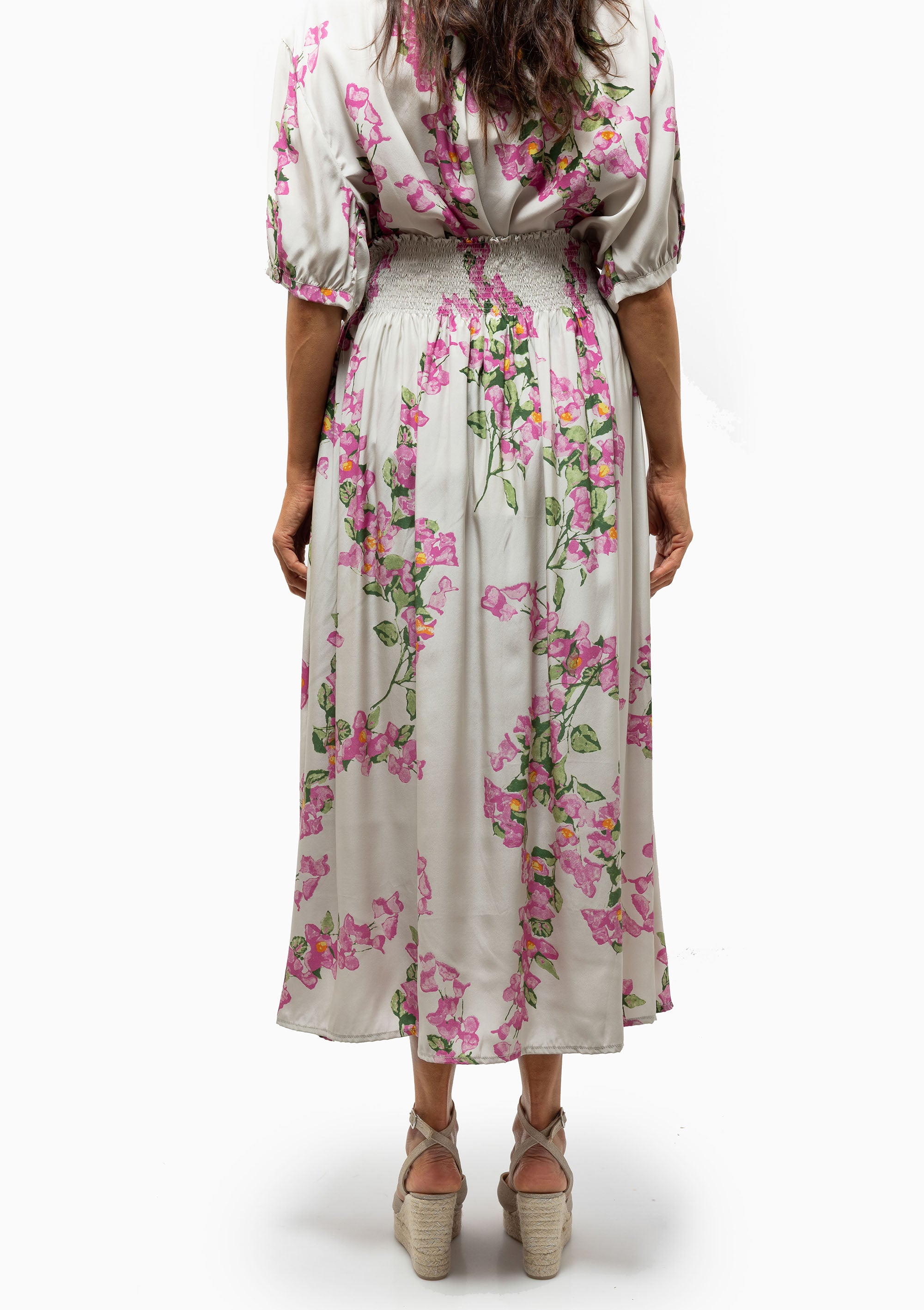 Bella Skirt | Bougainvillea Mother of Pearl