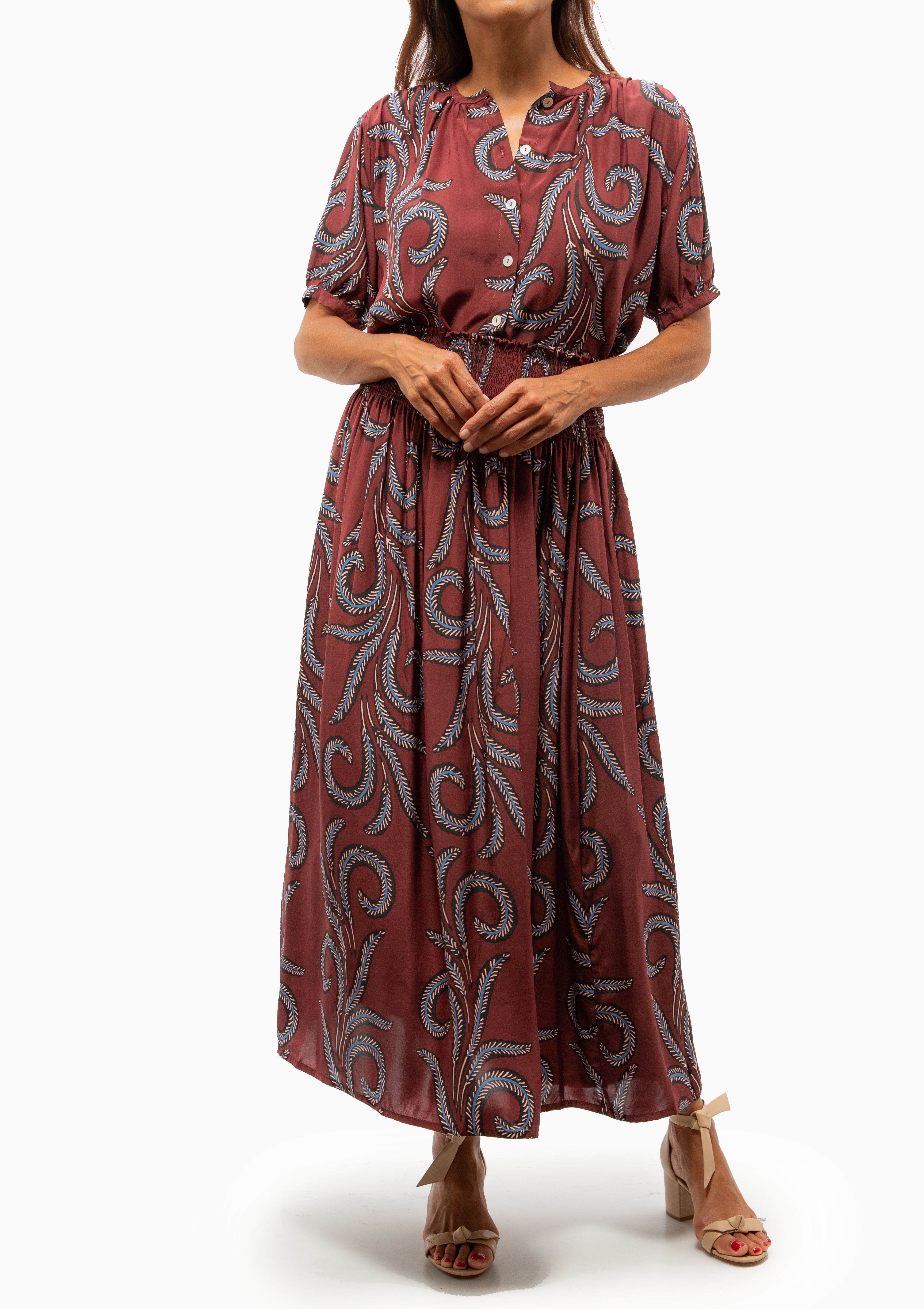 Bella Skirt | Feather Bordeaux