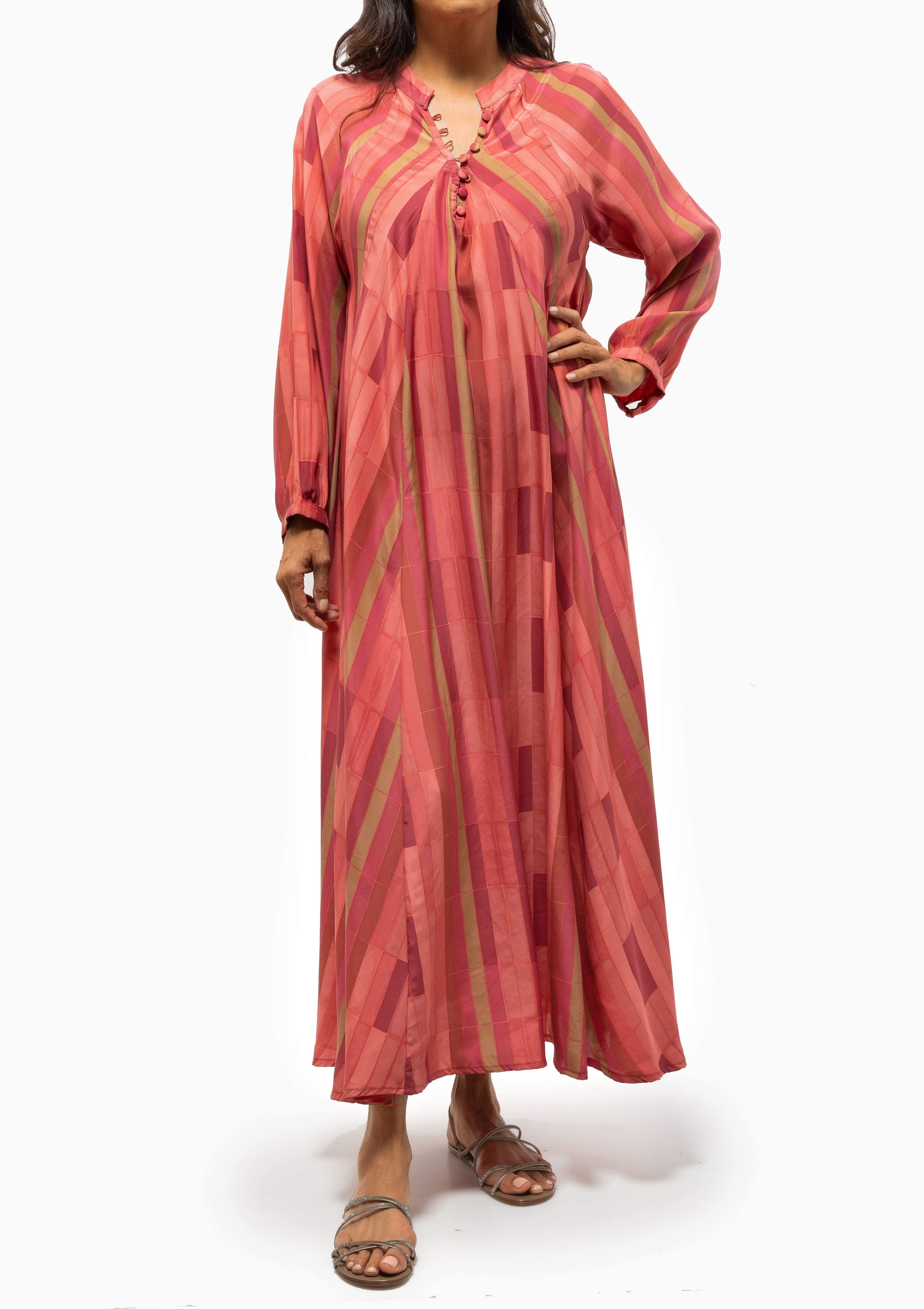 Fiore Maxi | Sea Glass Silk Coral