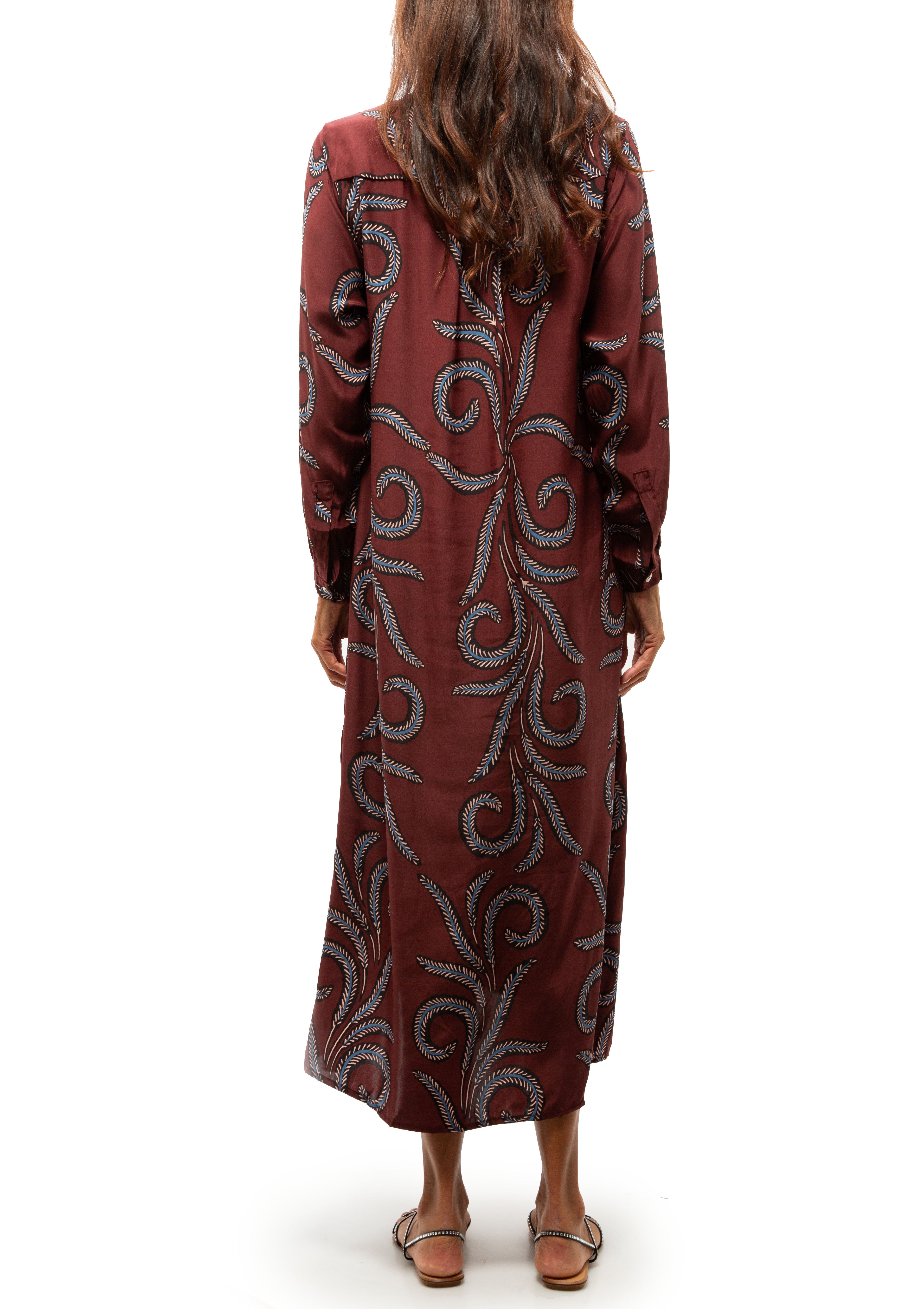 MB Dress | Feather Bordeaux