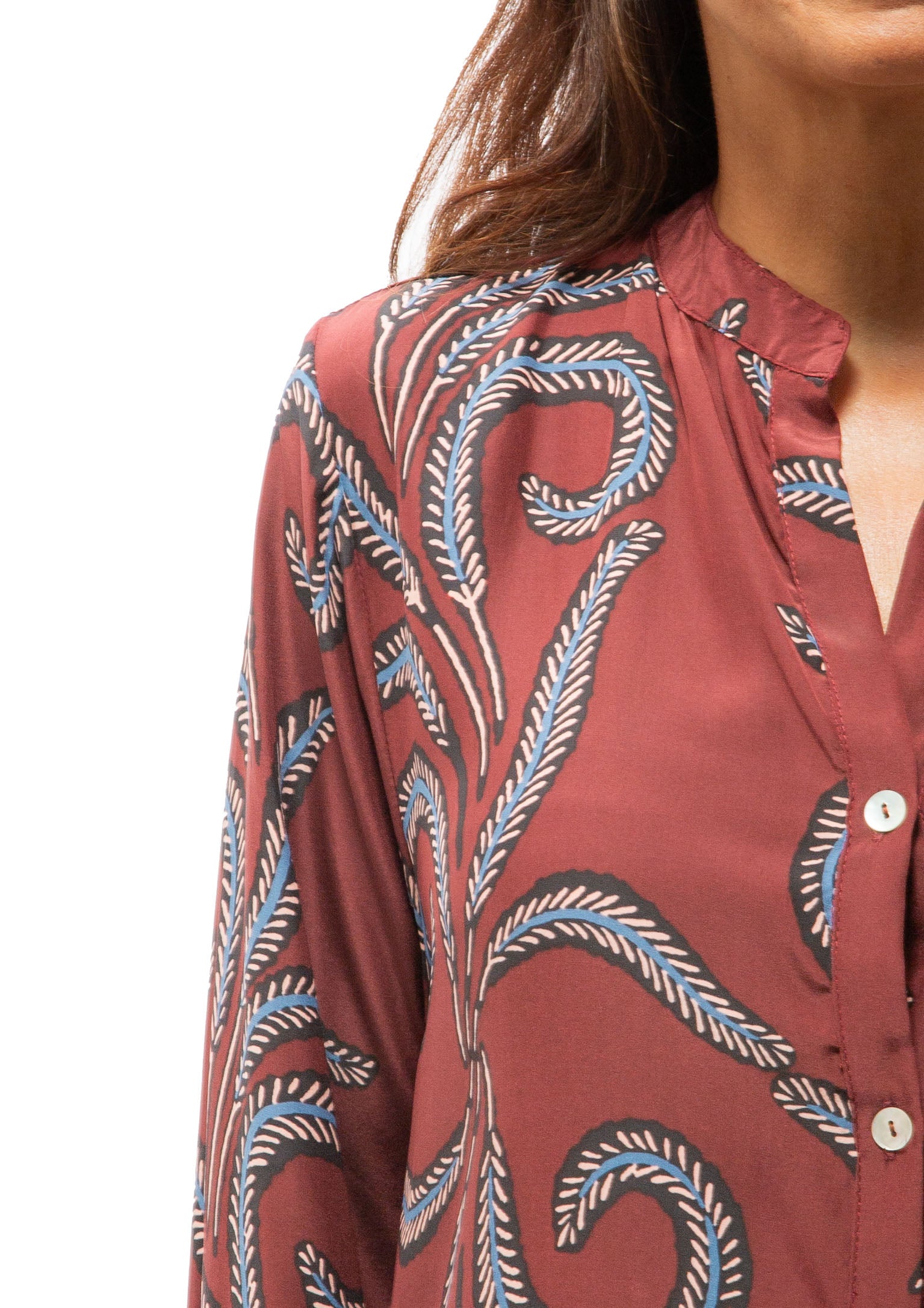 MB Dress | Feather Bordeaux
