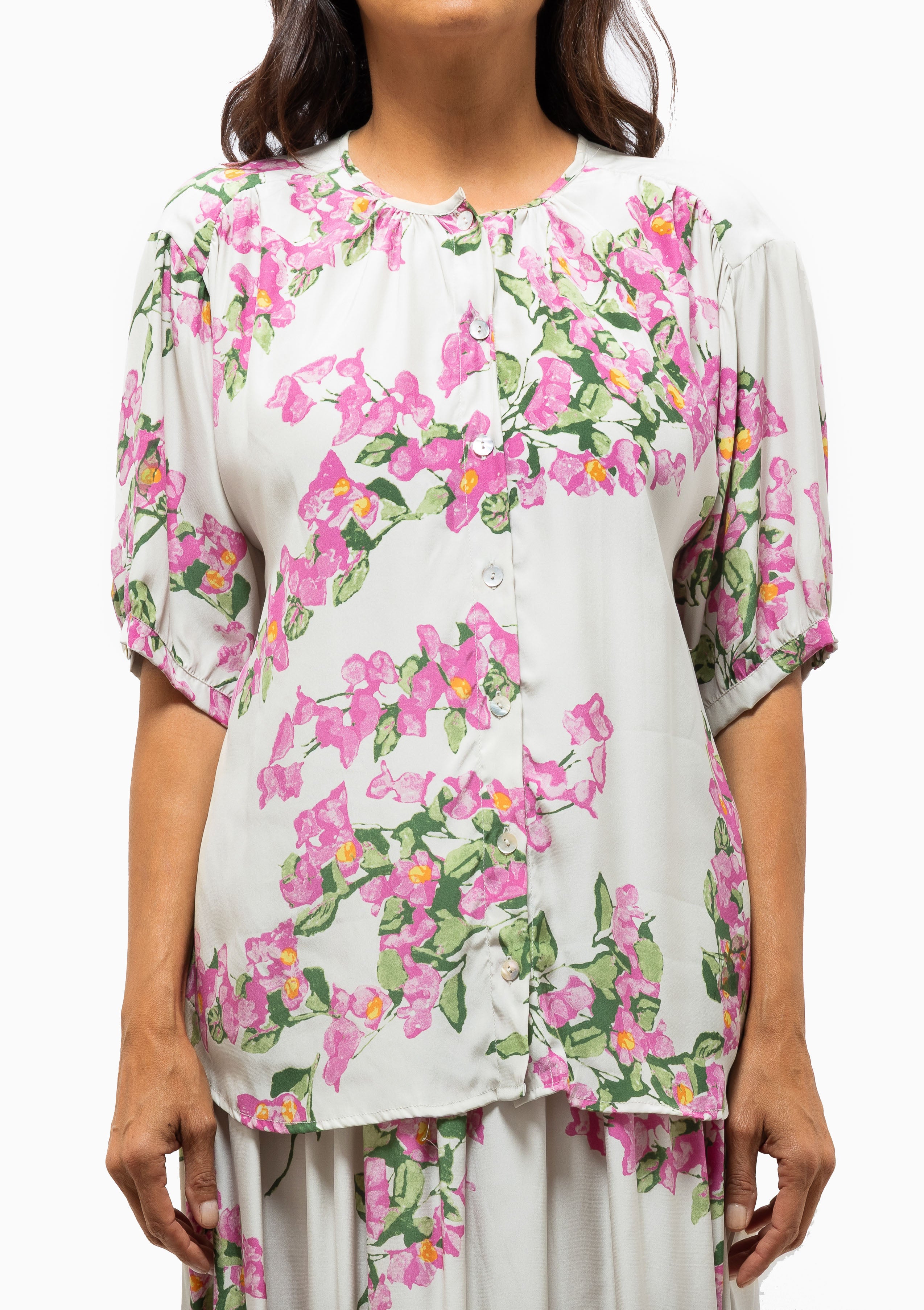 Violet Top | Bougainvillea Mother of Pearl