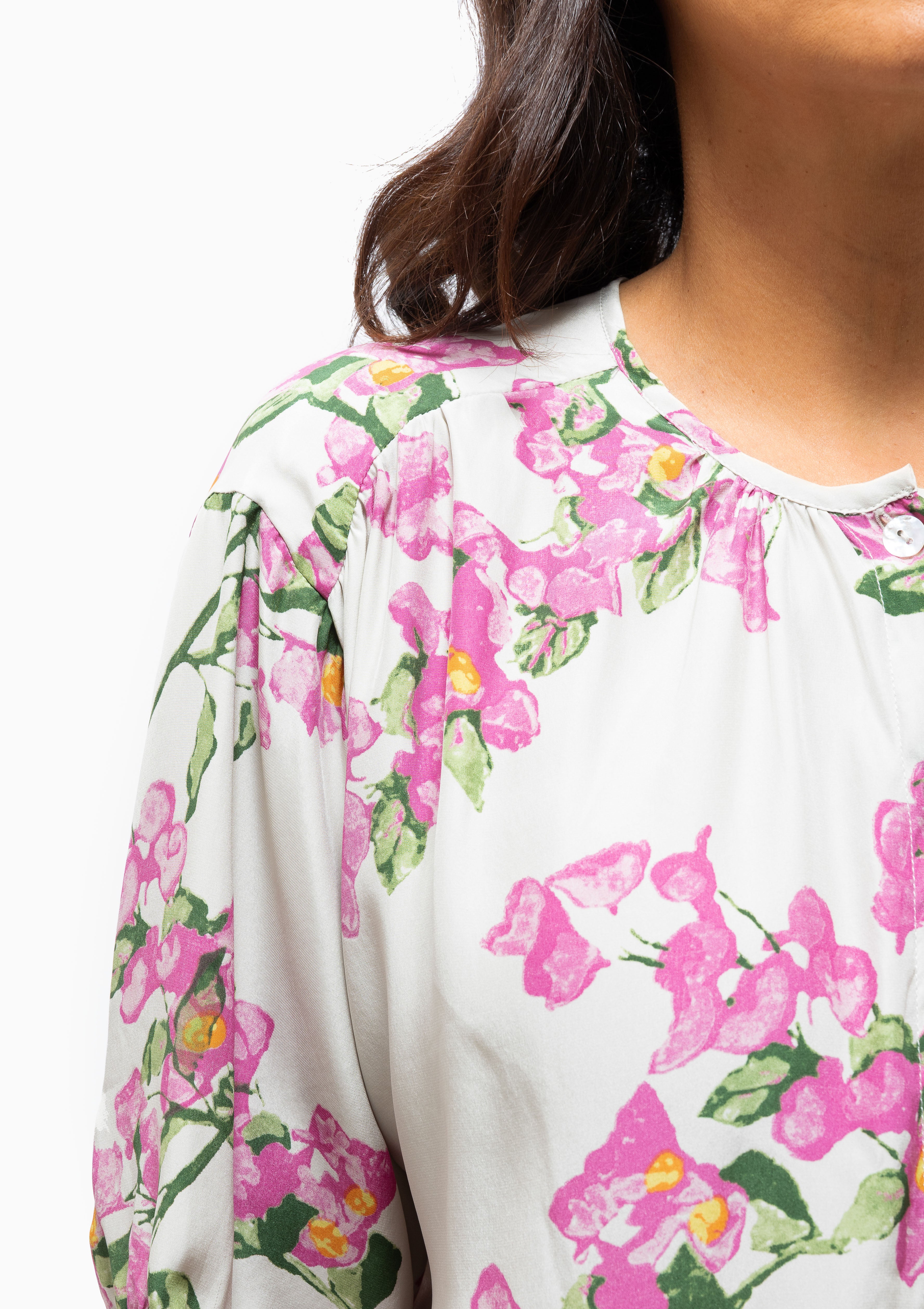 Violet Top | Bougainvillea Mother of Pearl