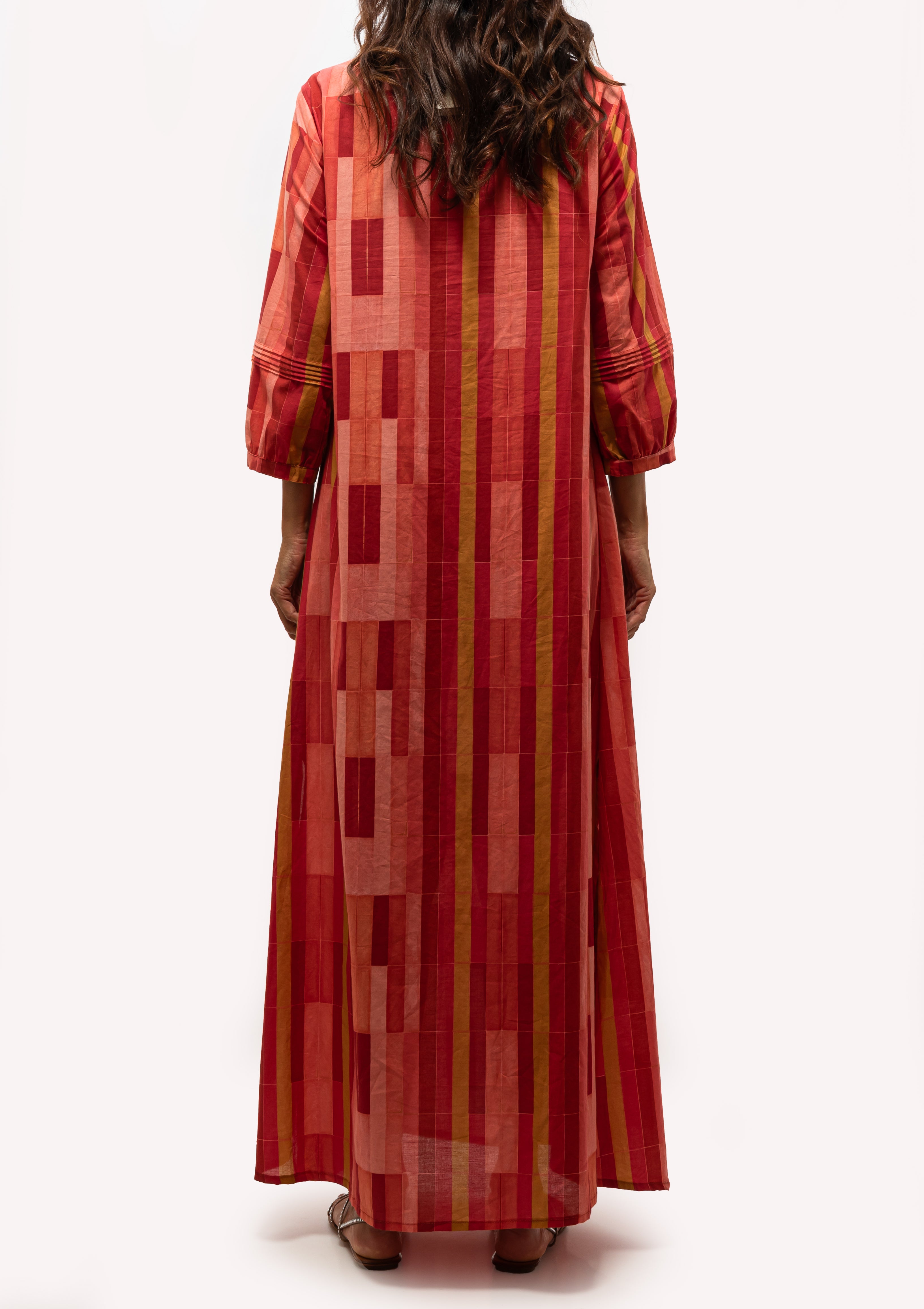 Sammie Maxi | Sea Glass Cotton Coral