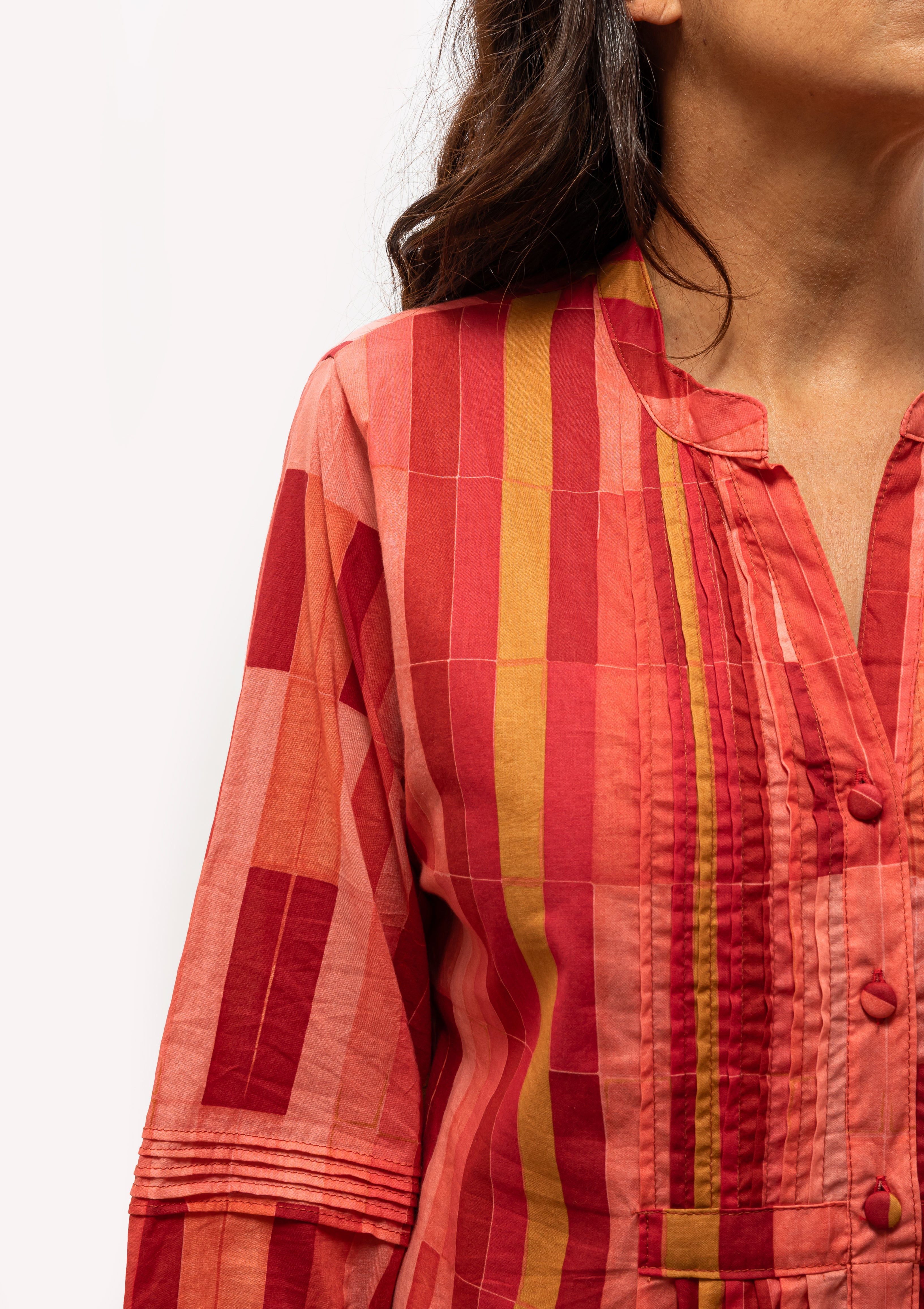 Sammie Maxi | Sea Glass Cotton Coral