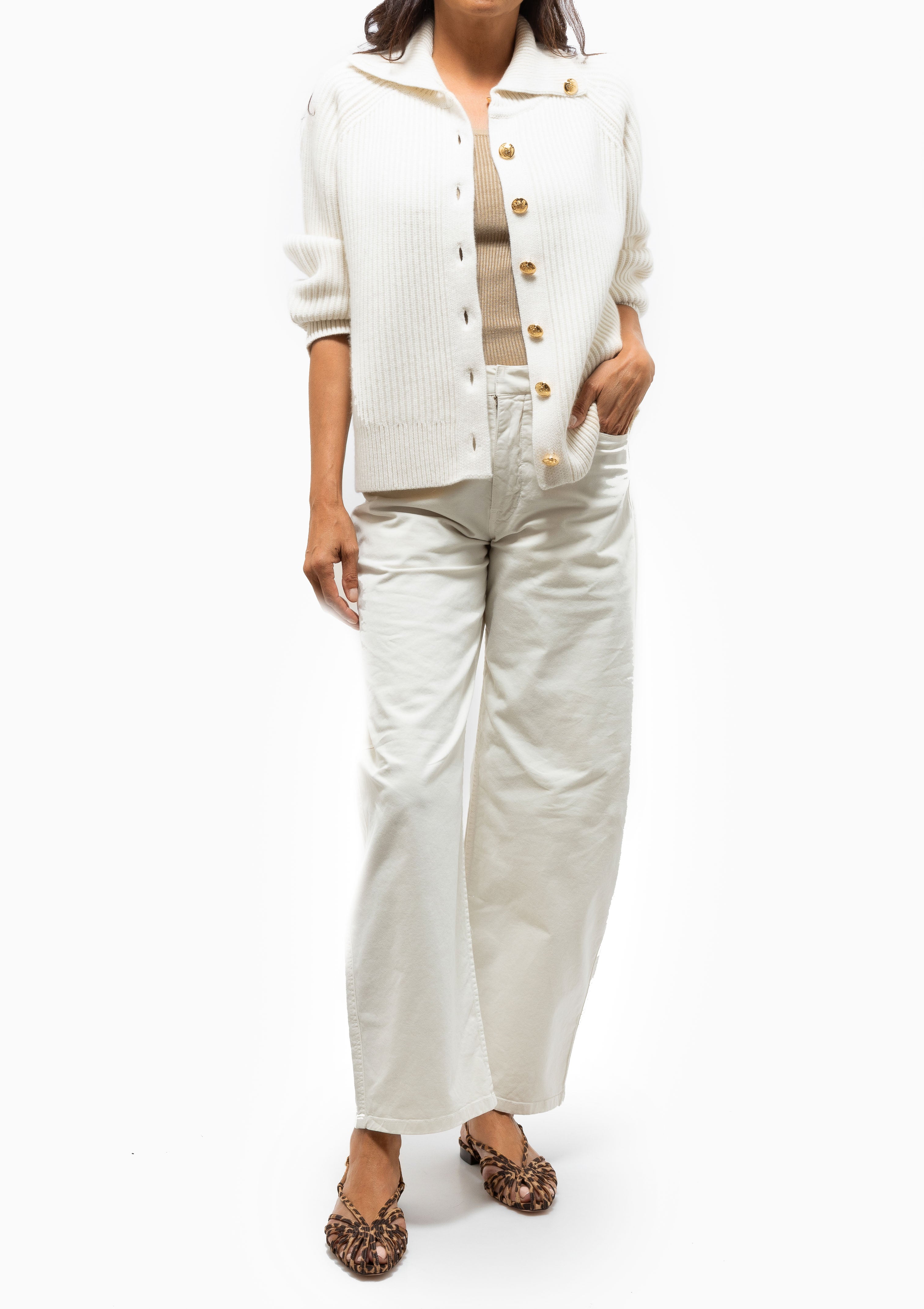 Deryl Cardigan | Ivory