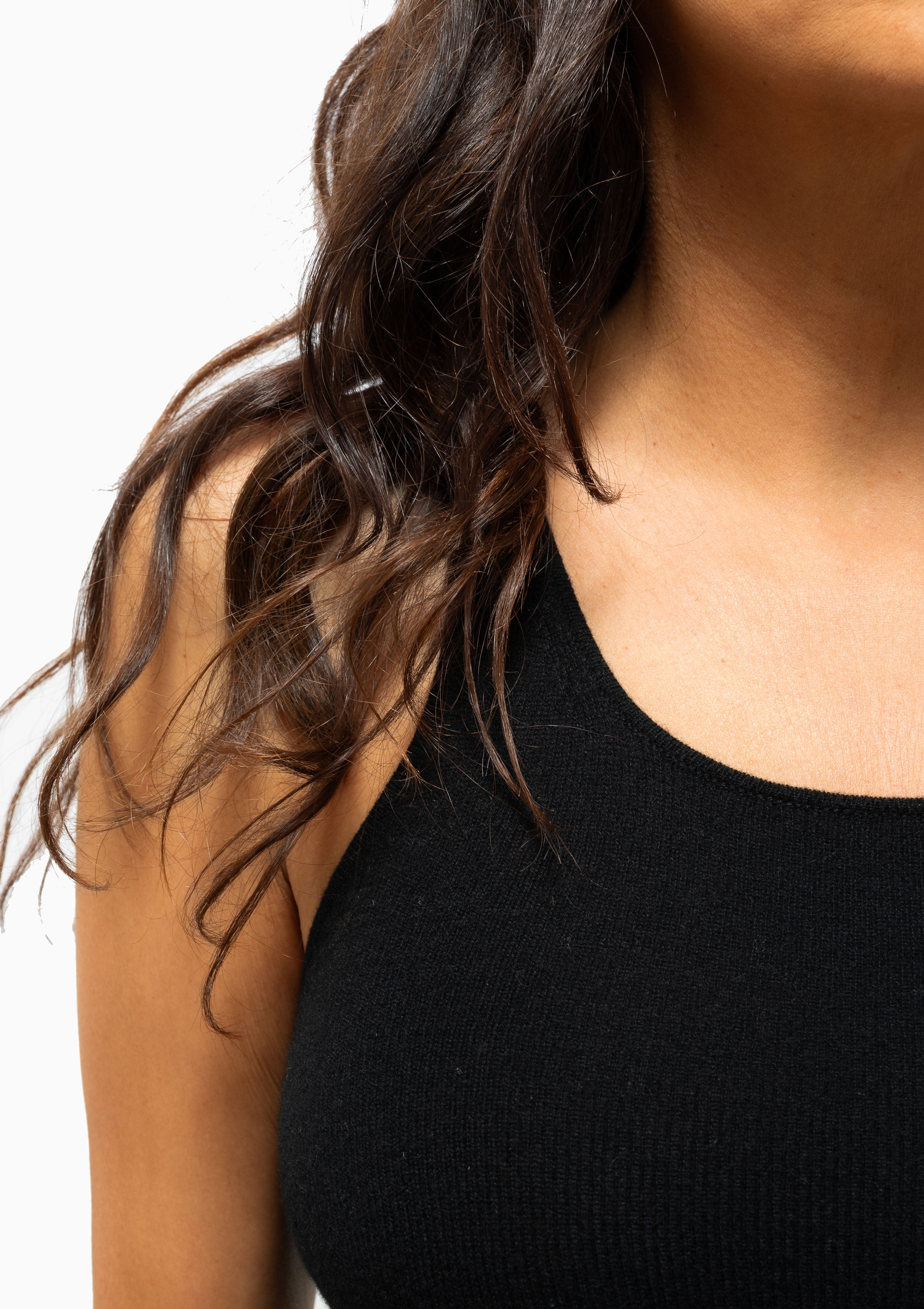 Fontaine Sweater Tank | Black