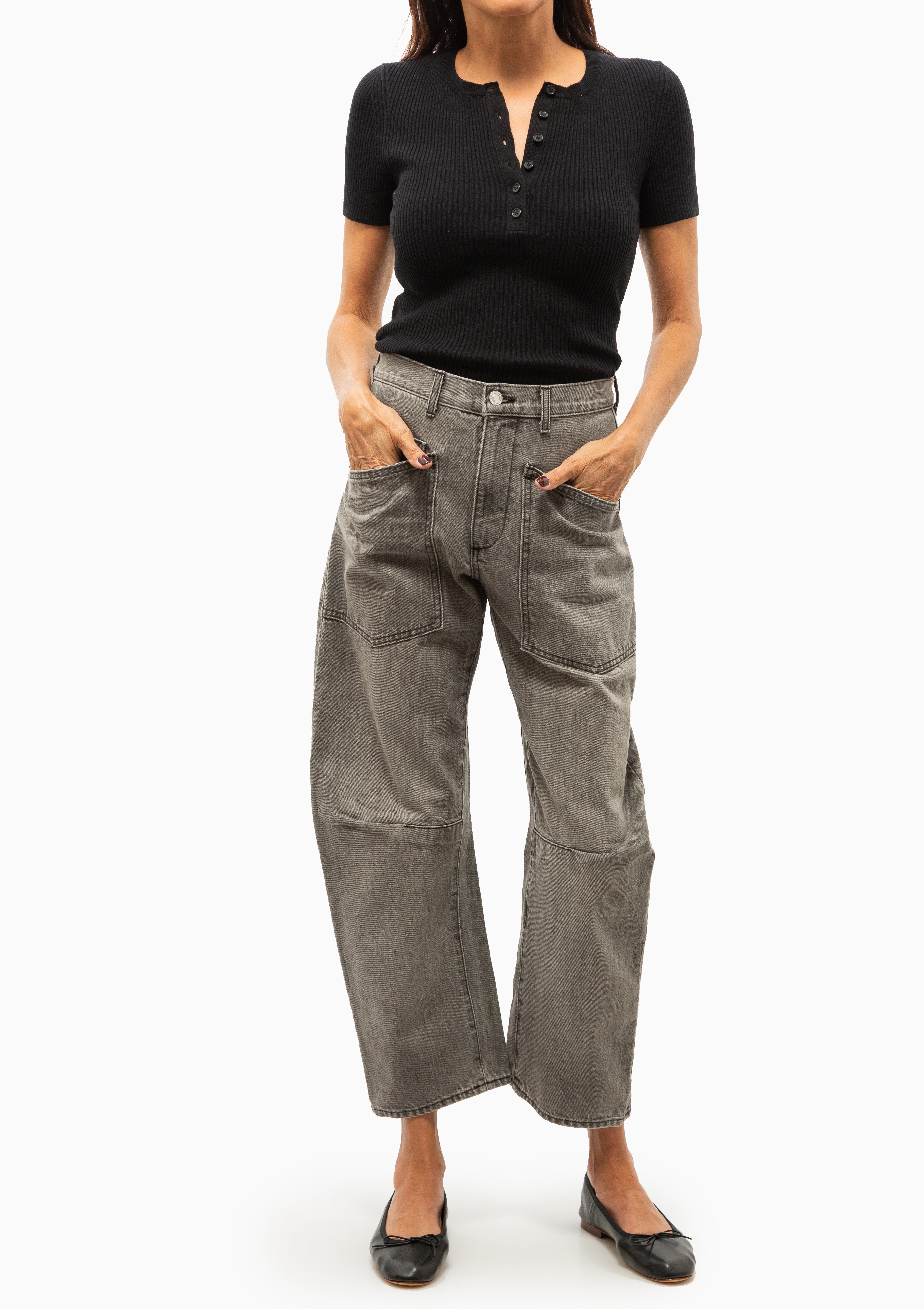 Shon Jean | Ash Grey Wash