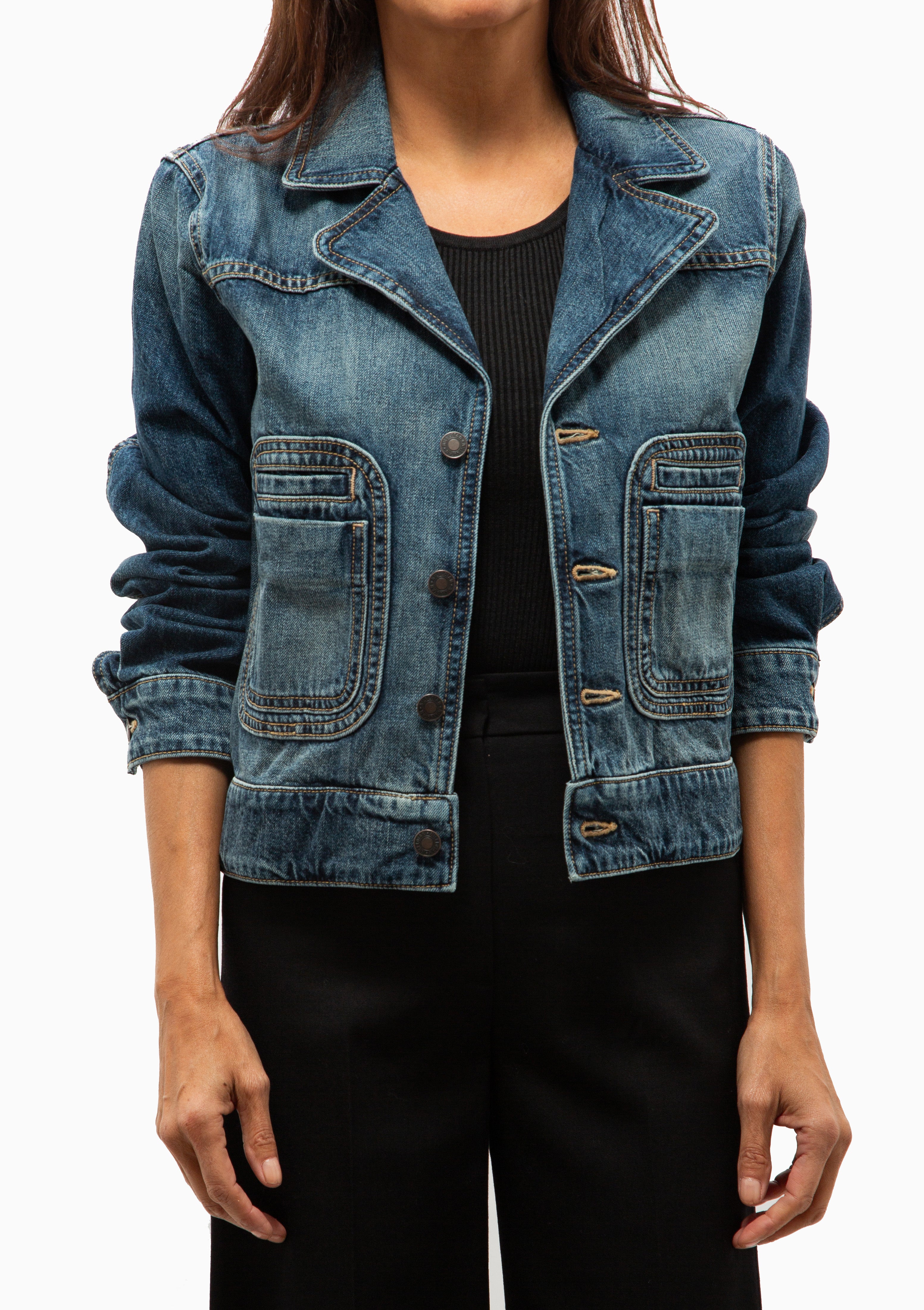 Georgy Denim Jacket | Simon Wash