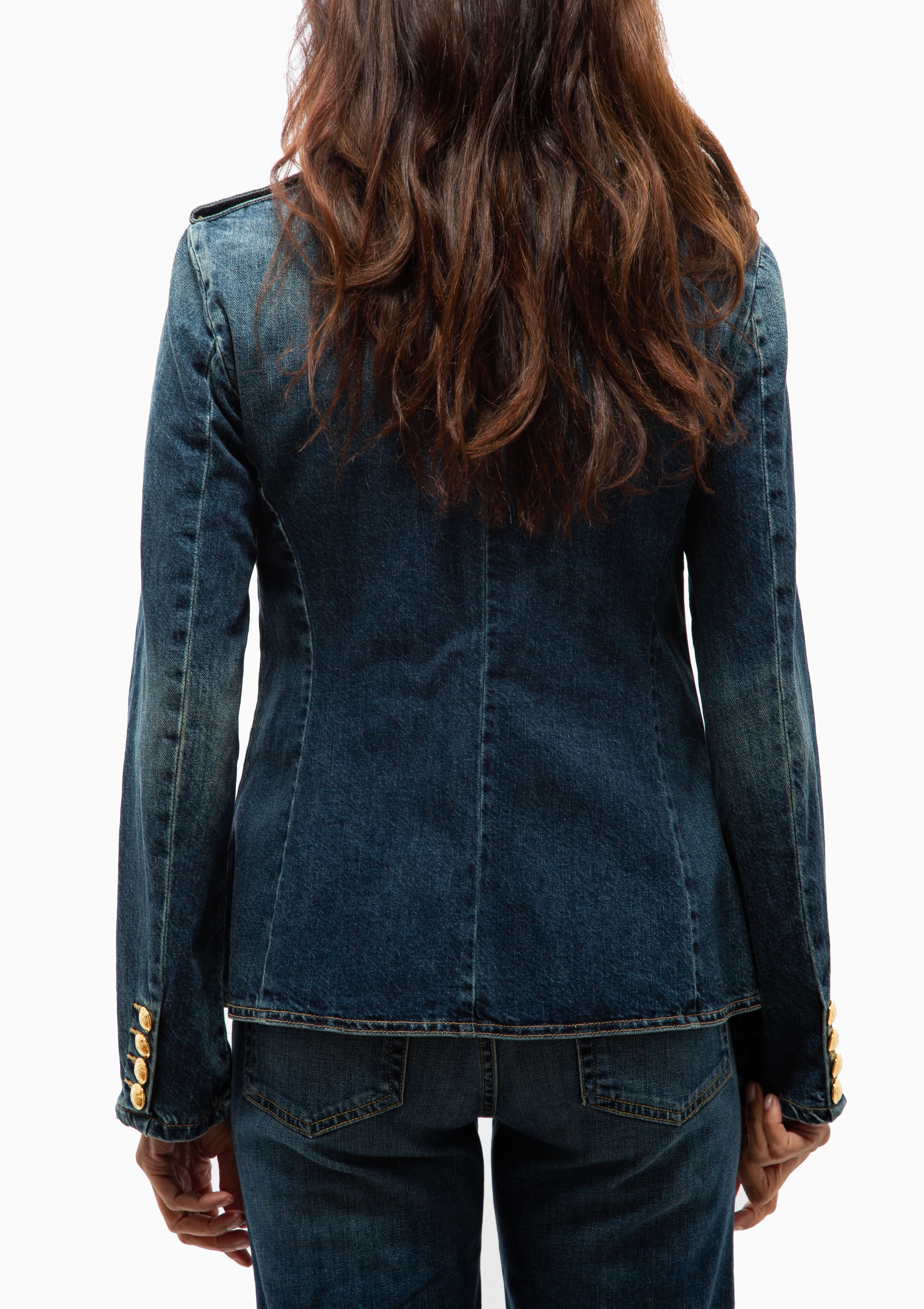 Nili Lotan Geraldine Denim Jacket. Available at Diani.