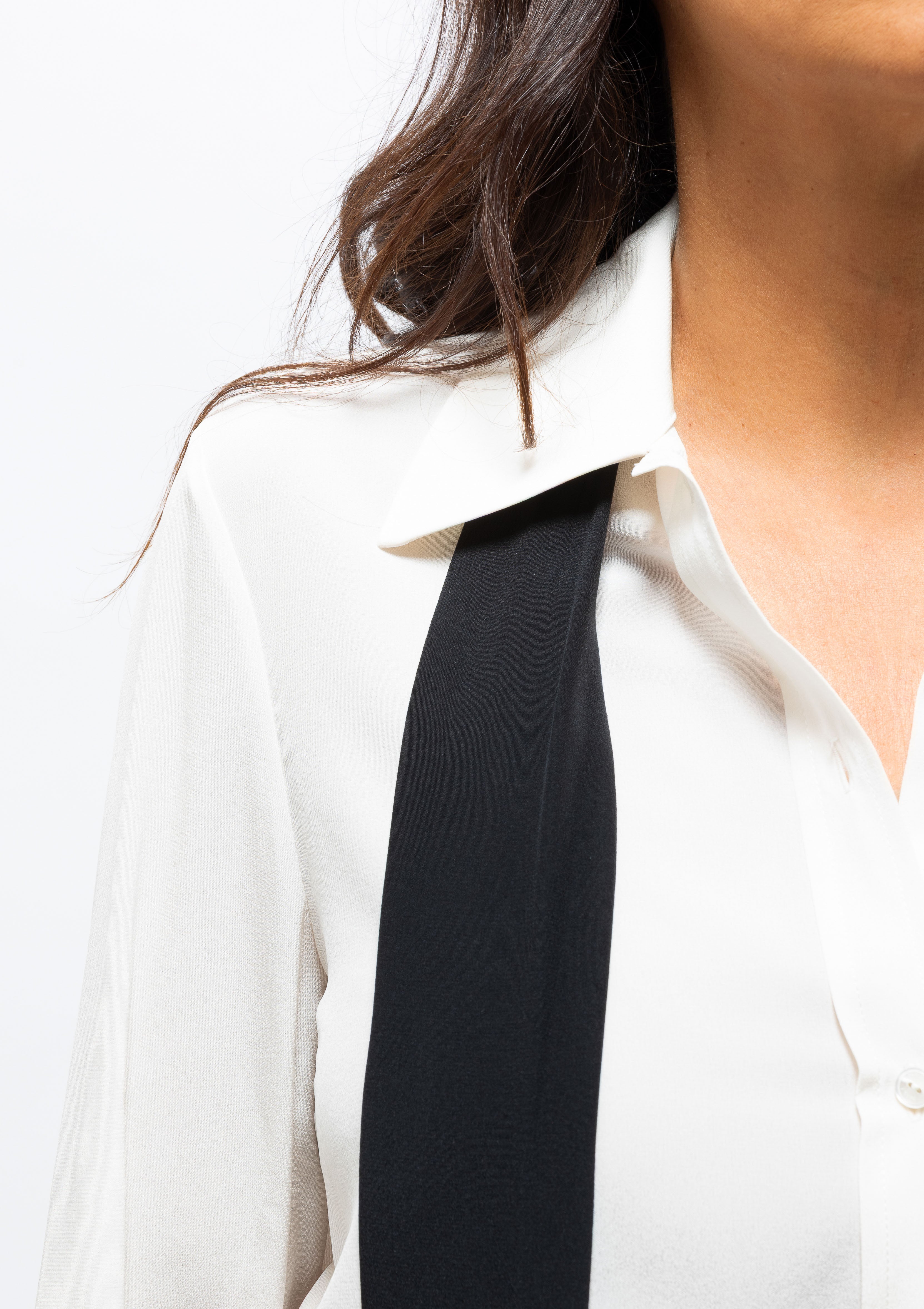 Hanford Shirt | Ivory/Black