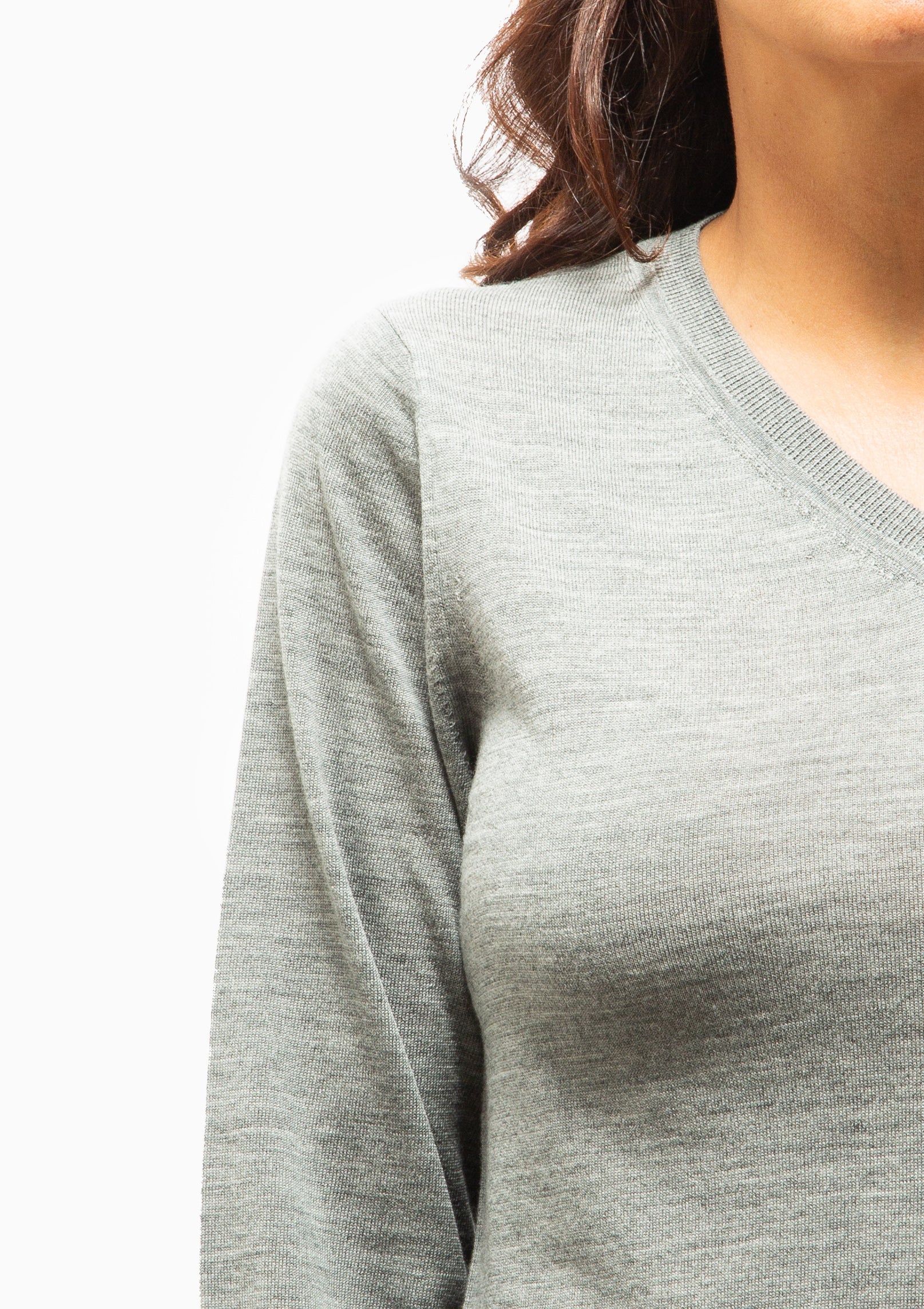 Janah Sweater | Medium Grey Melange