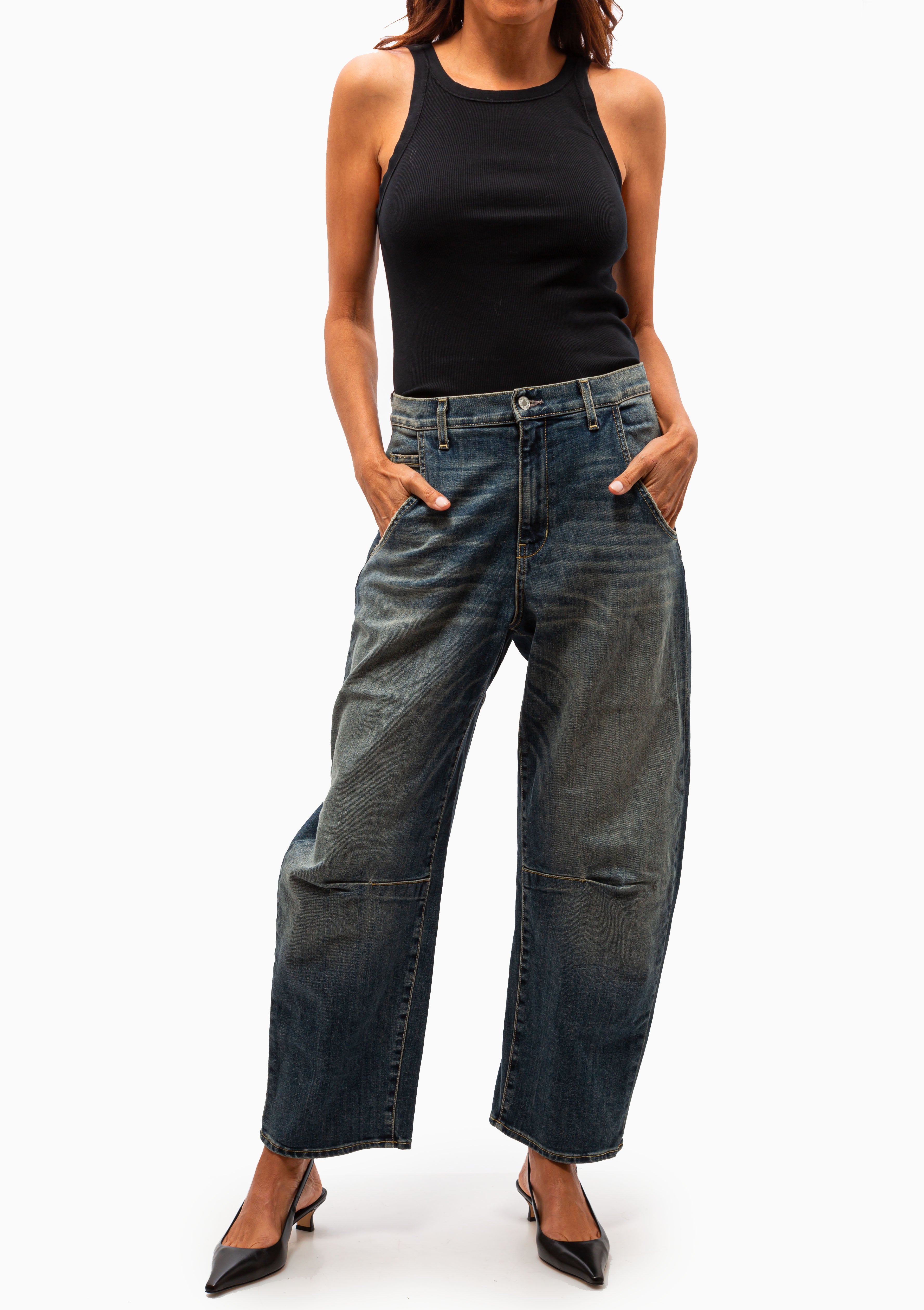 Nili Lotan Jennifer Rib Tank Dark Navy. Available at Diani.