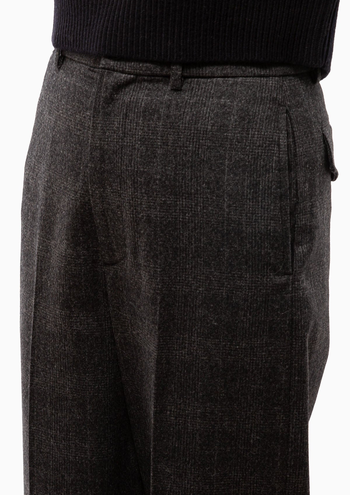 Nili Lotan Johan Pant in Charcoal. Available at Diani.