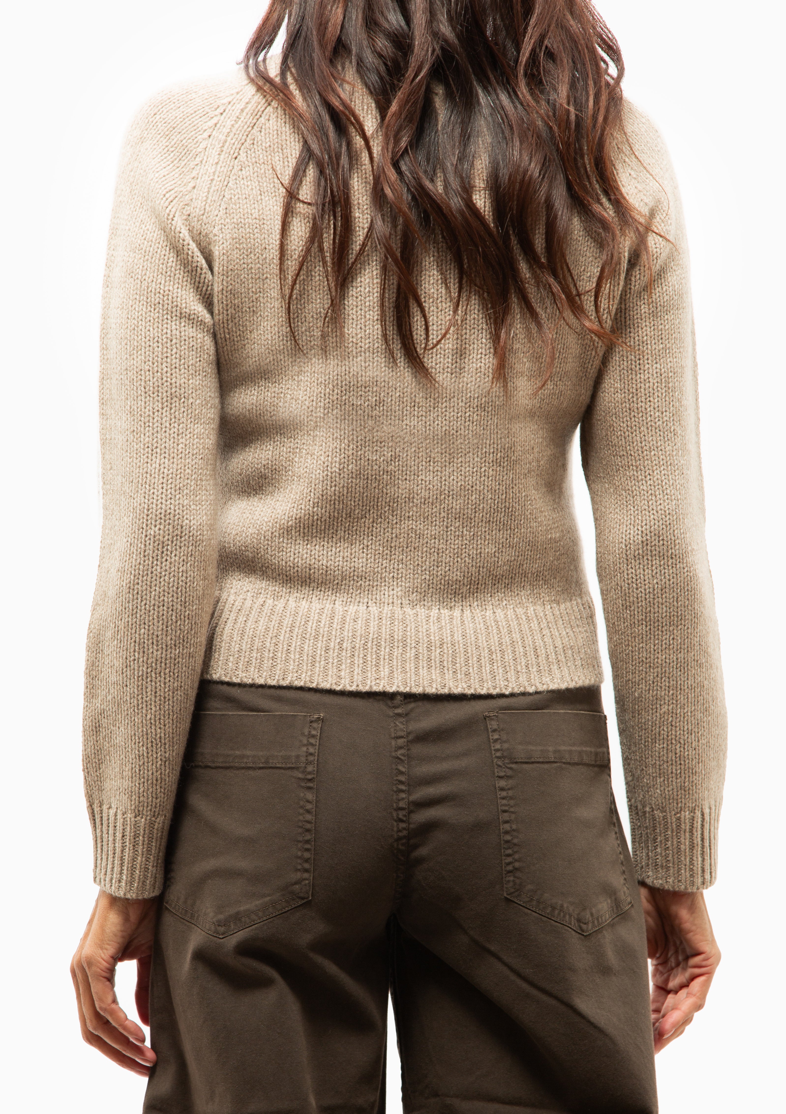 Laurel Sweater | Taupe Melange