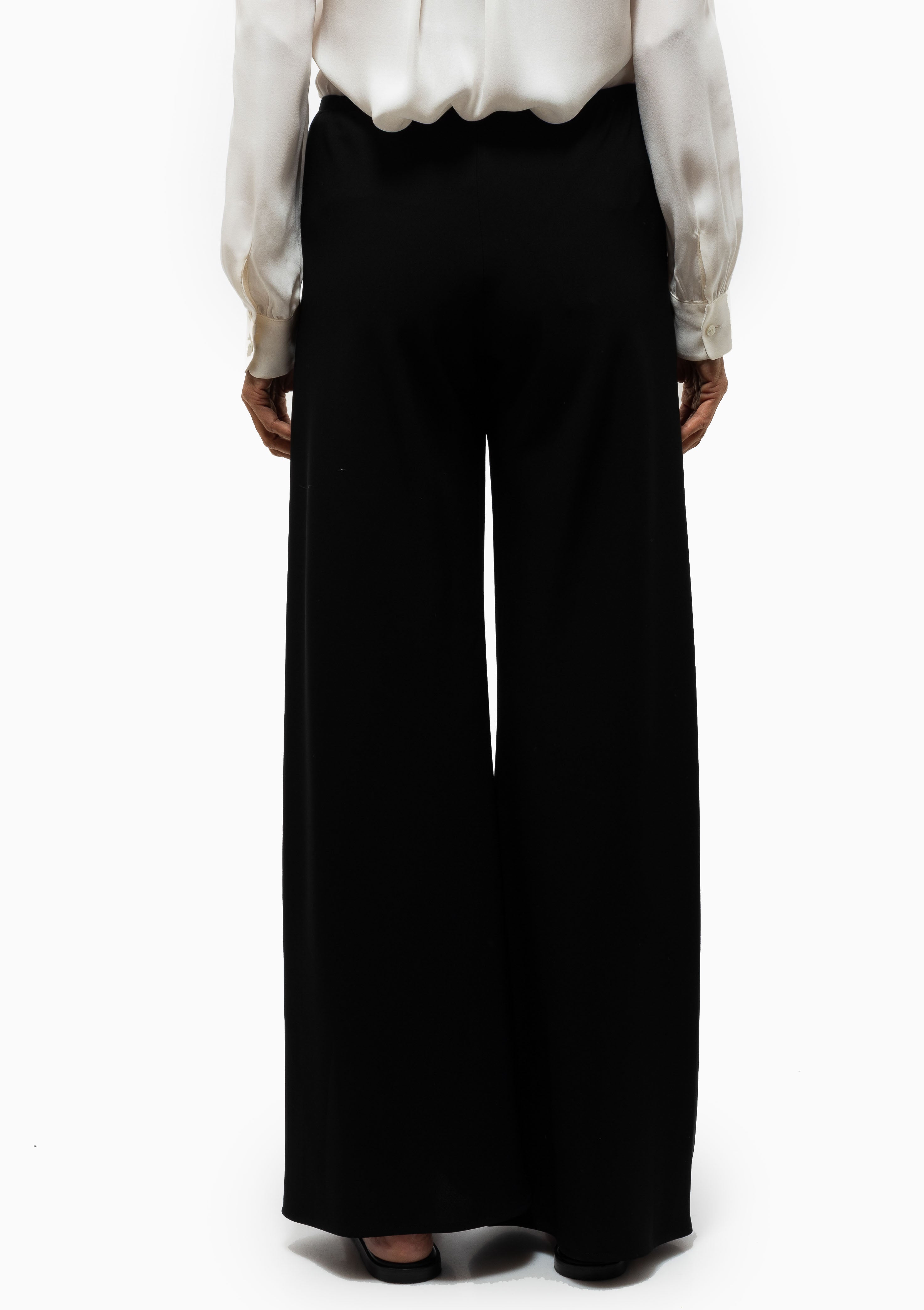 Marlow Wide Leg Pant | Black