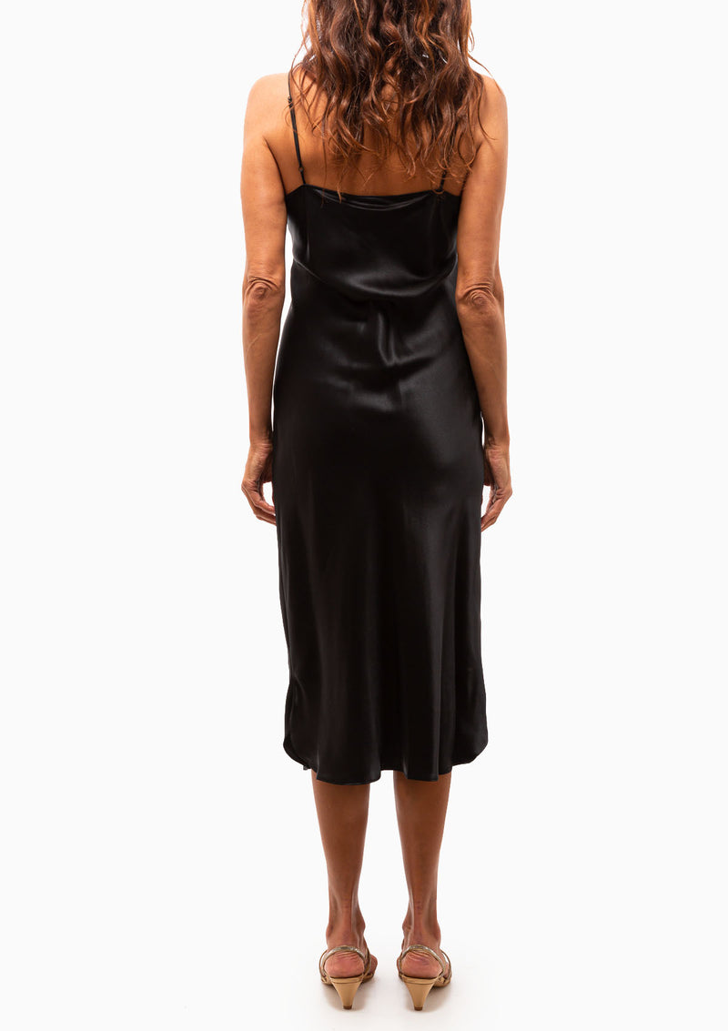Midi Cami Dress | Black