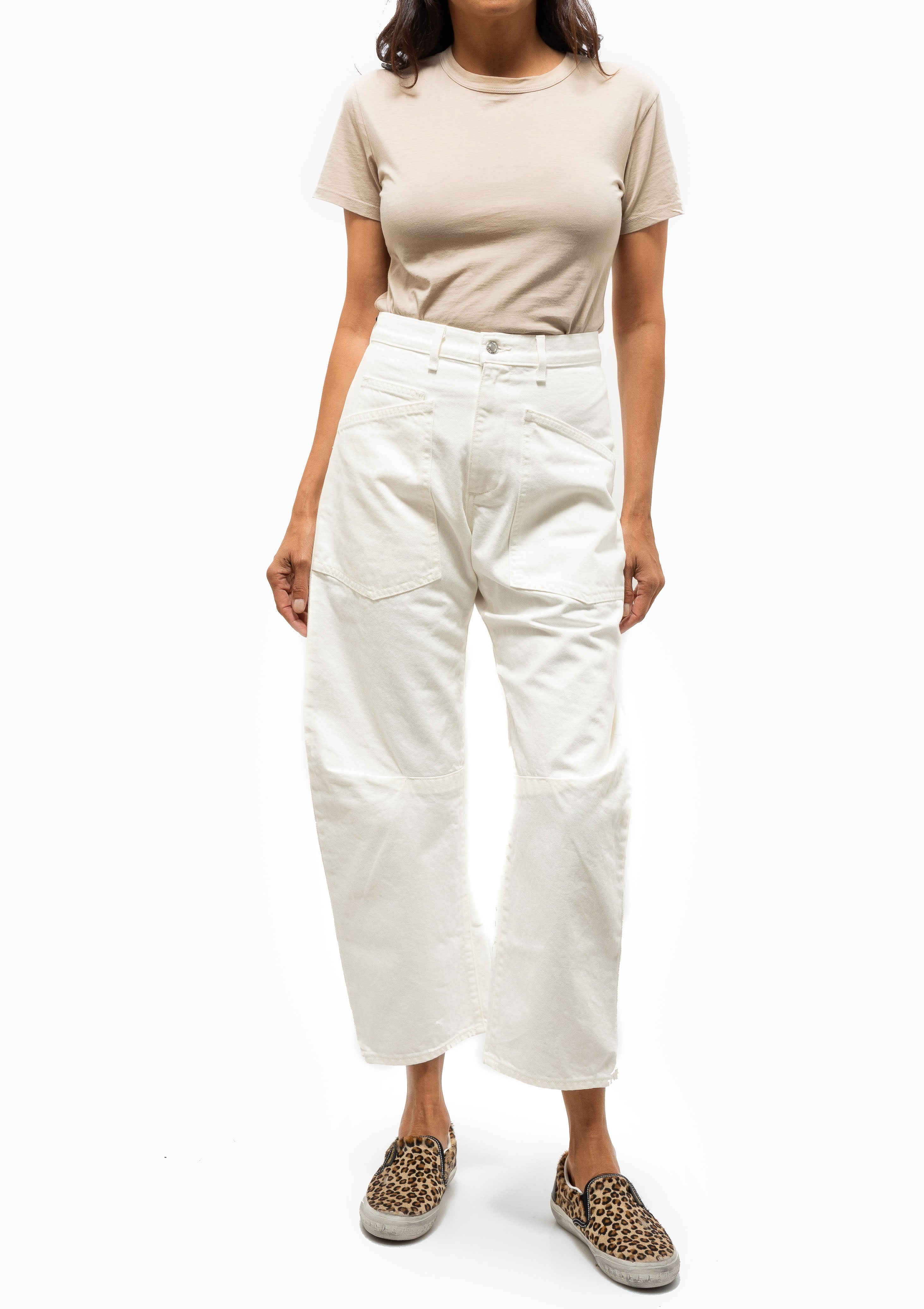Noya Tee | Pale Khaki