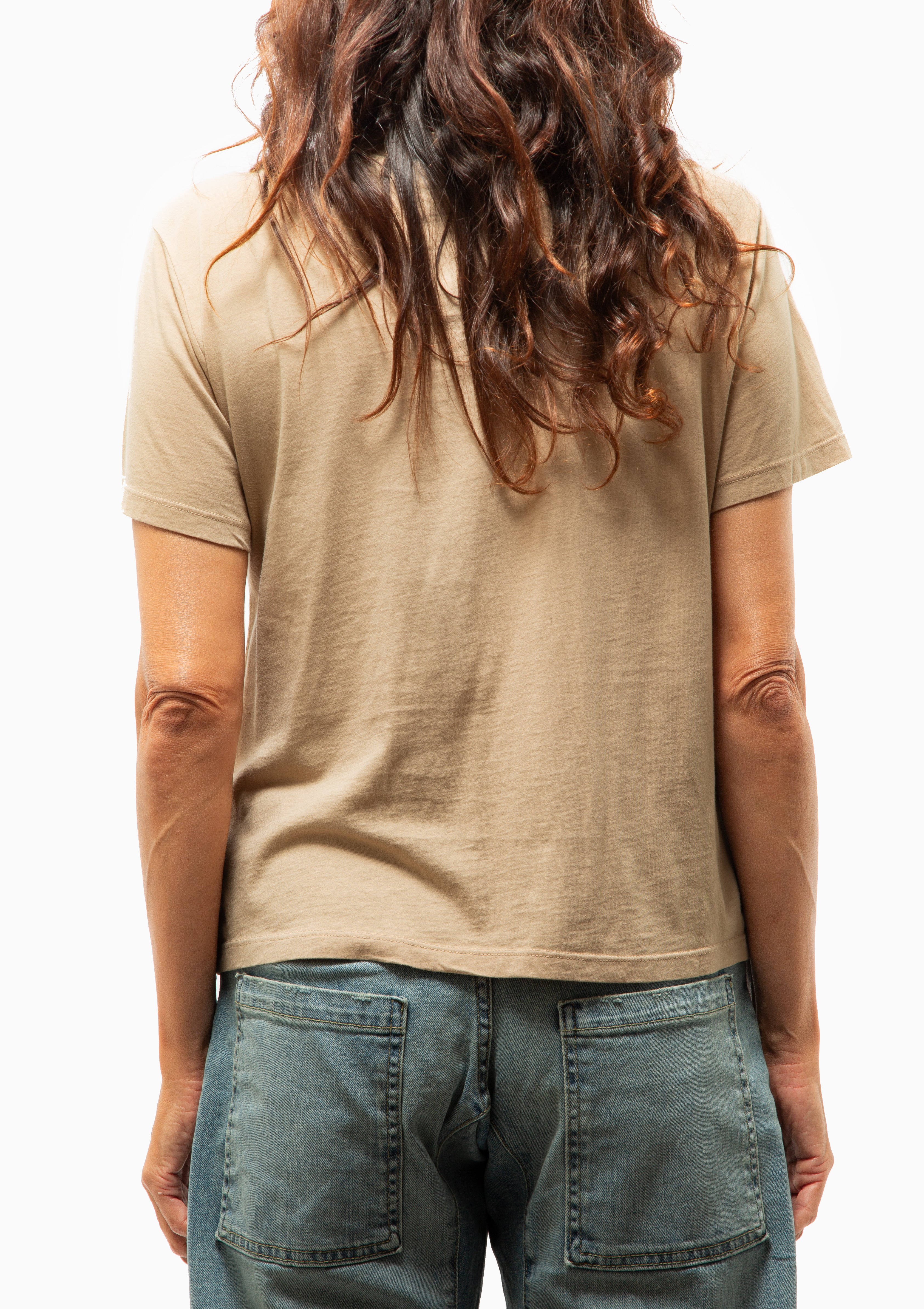 Noya Tee | Pale Khaki