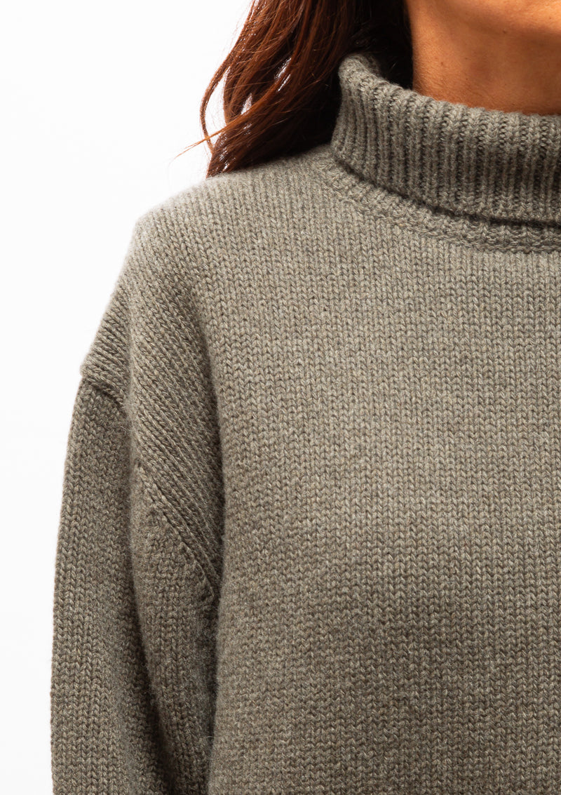 Omaira Sweater | Army Green
