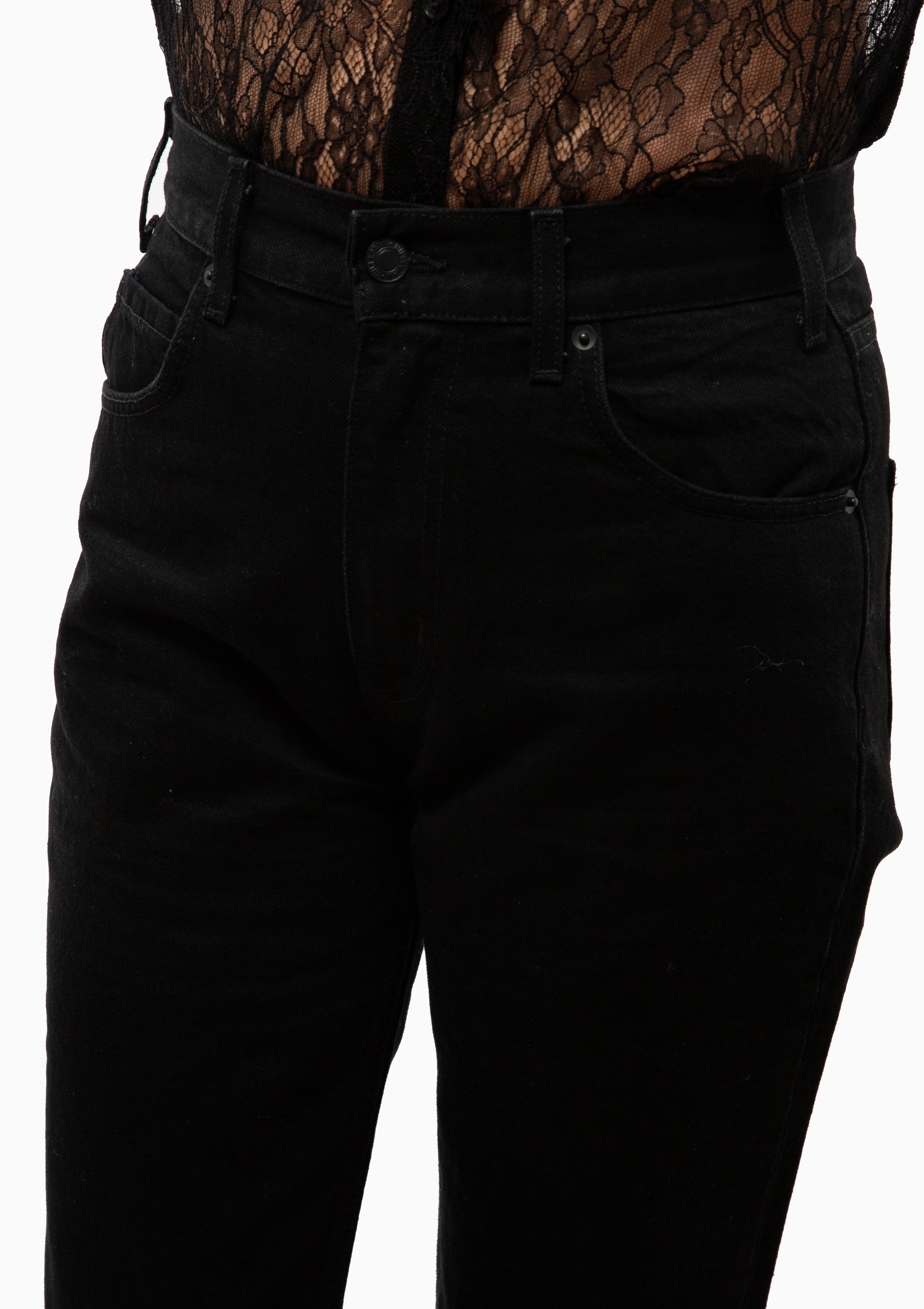 Nili Lotan Jet Black Roe Jean. Available at Diani.
