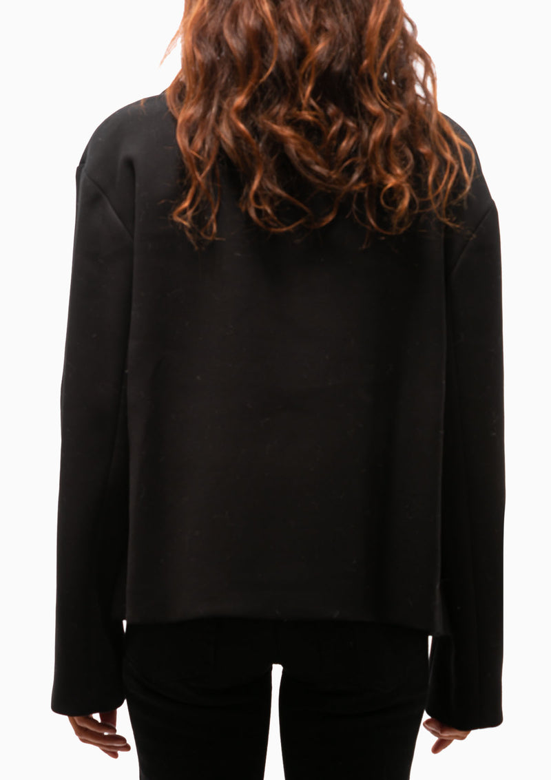 Cleophee Short DB Coat | Black