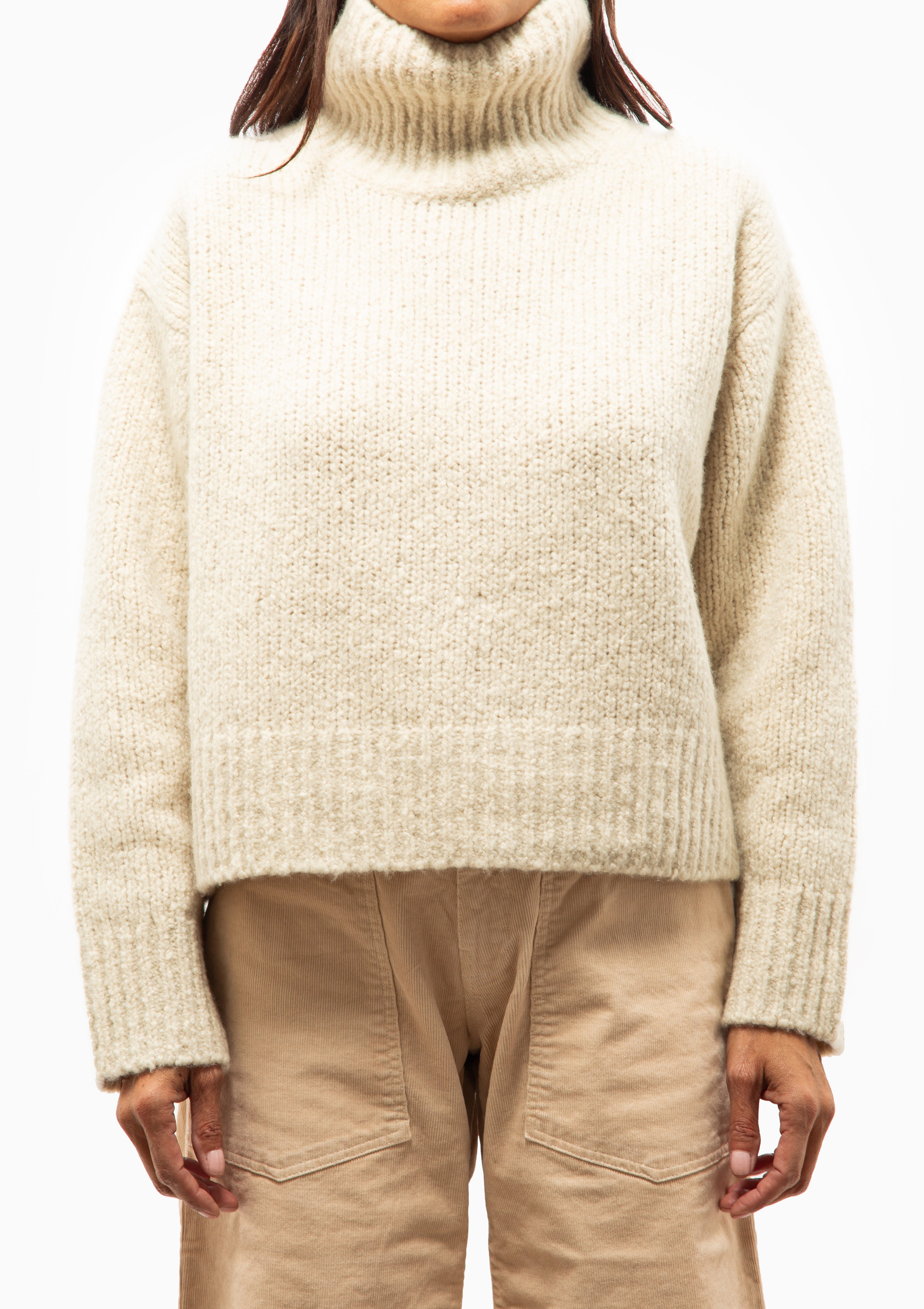 Tabitha Sweater | Beige Melange