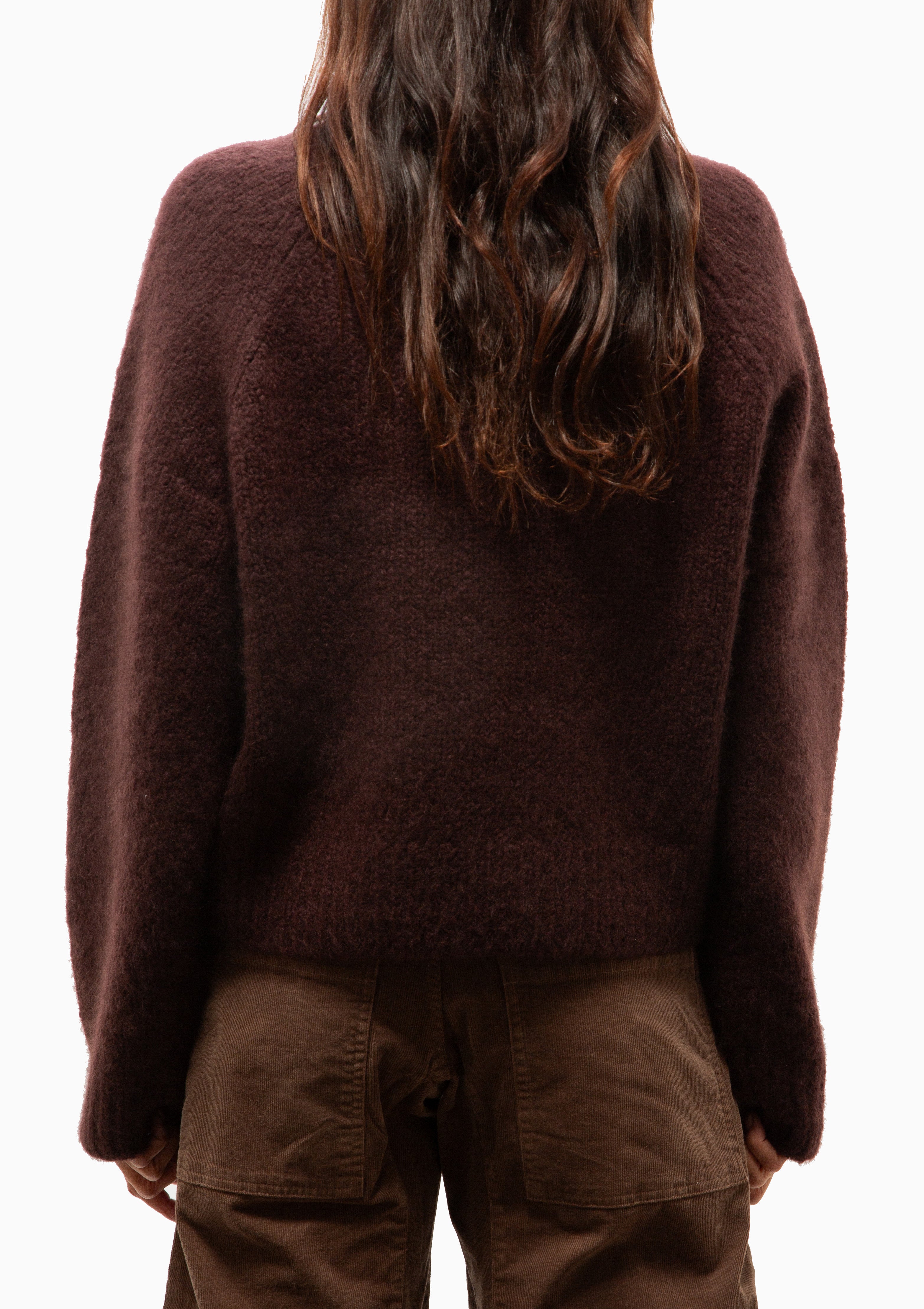 Tomaso Sweater | Burgandy