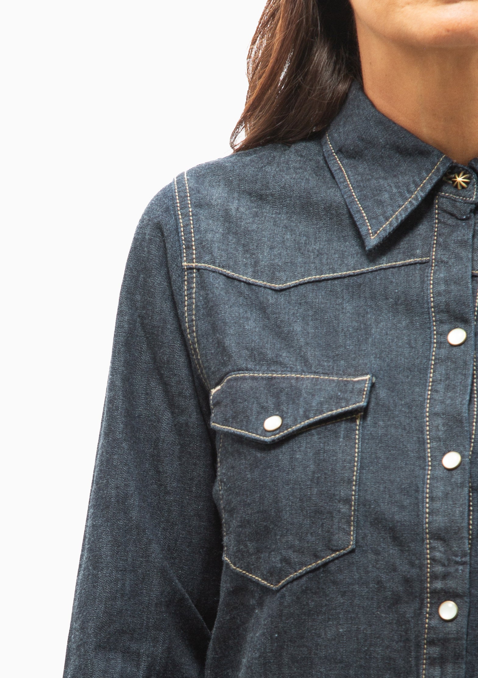 Travis Shirt | Indigo Rinse