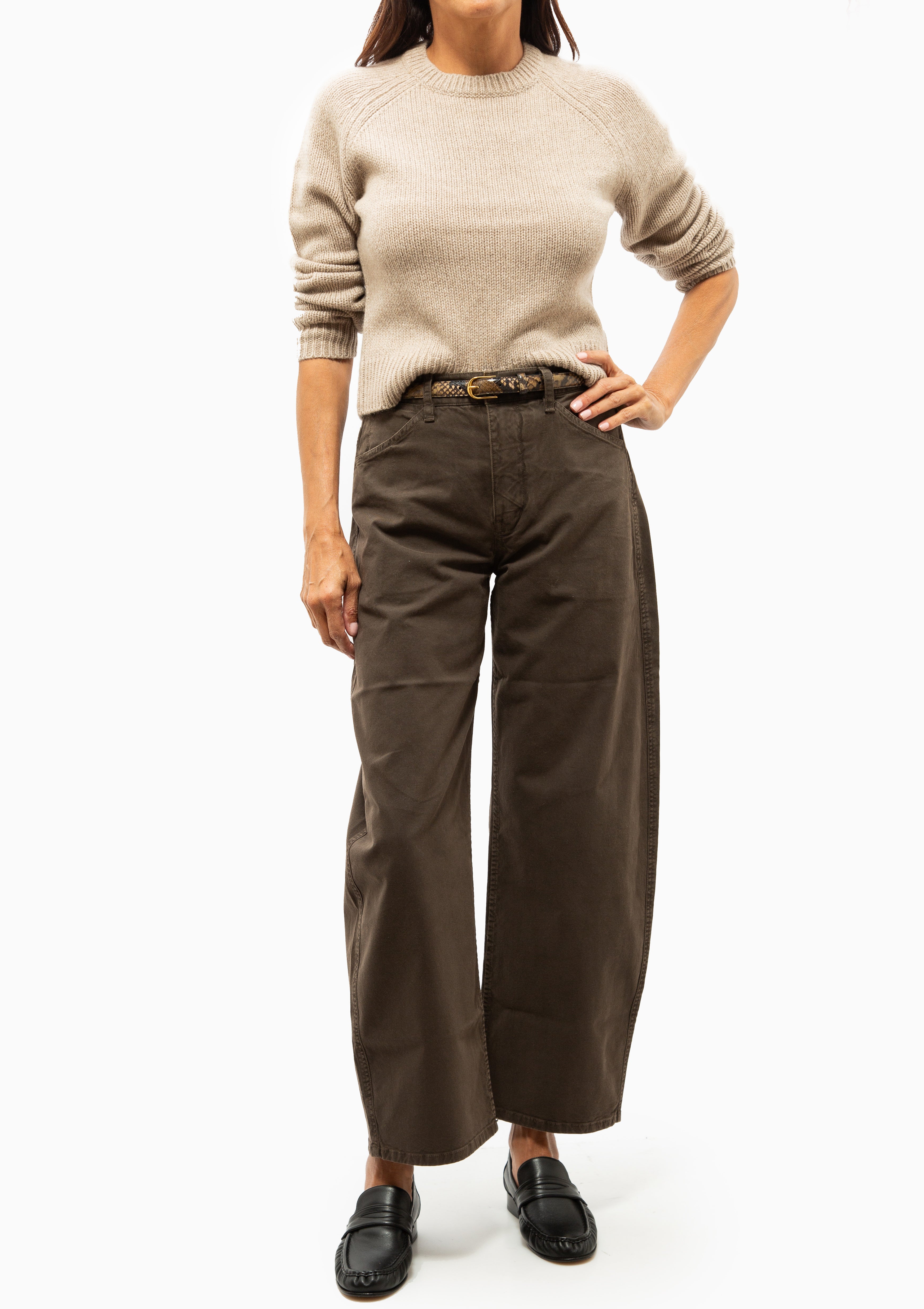 Tribeca Pant | Chocolate Brown