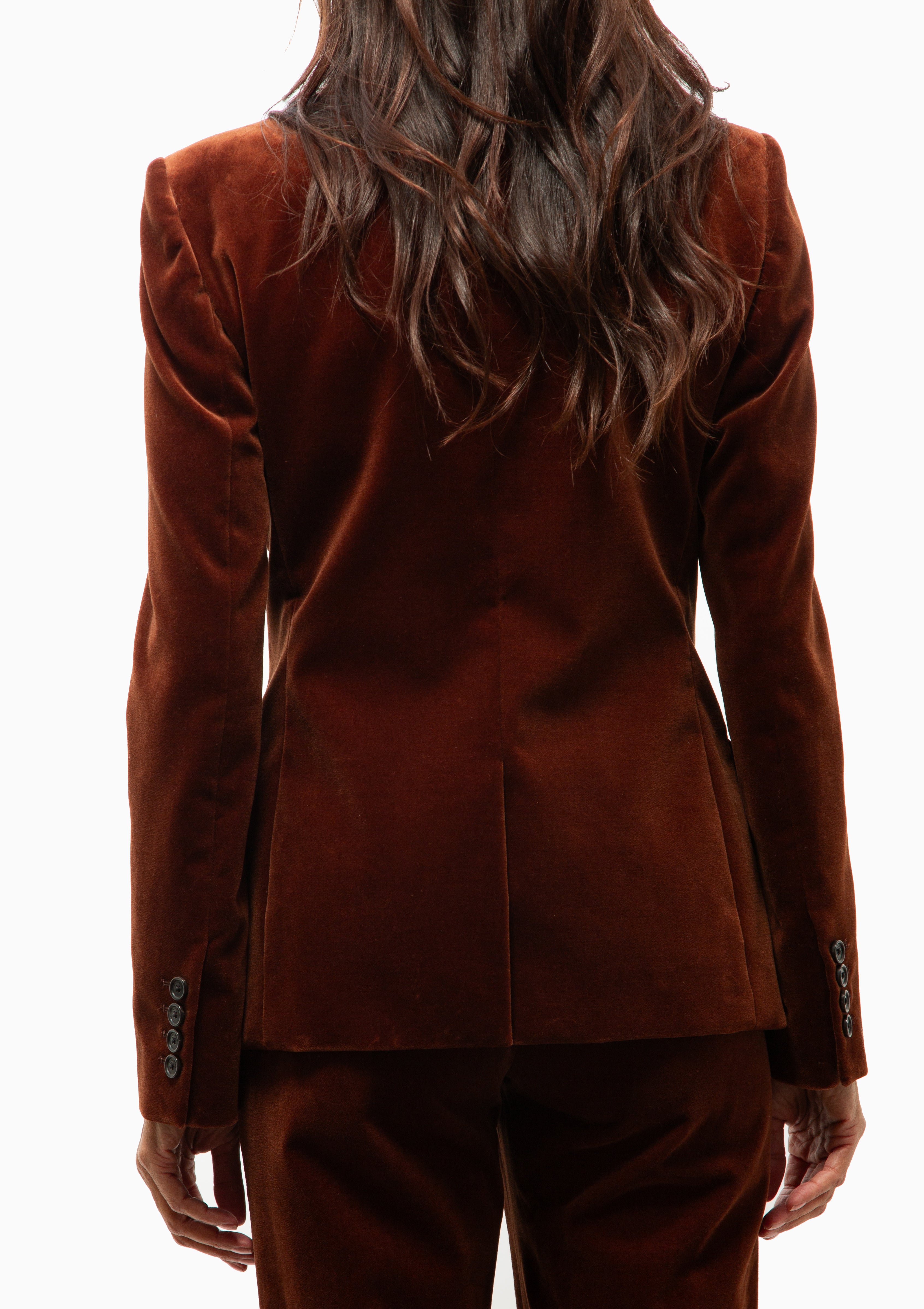 Veda Jacket | Burnt Sienna