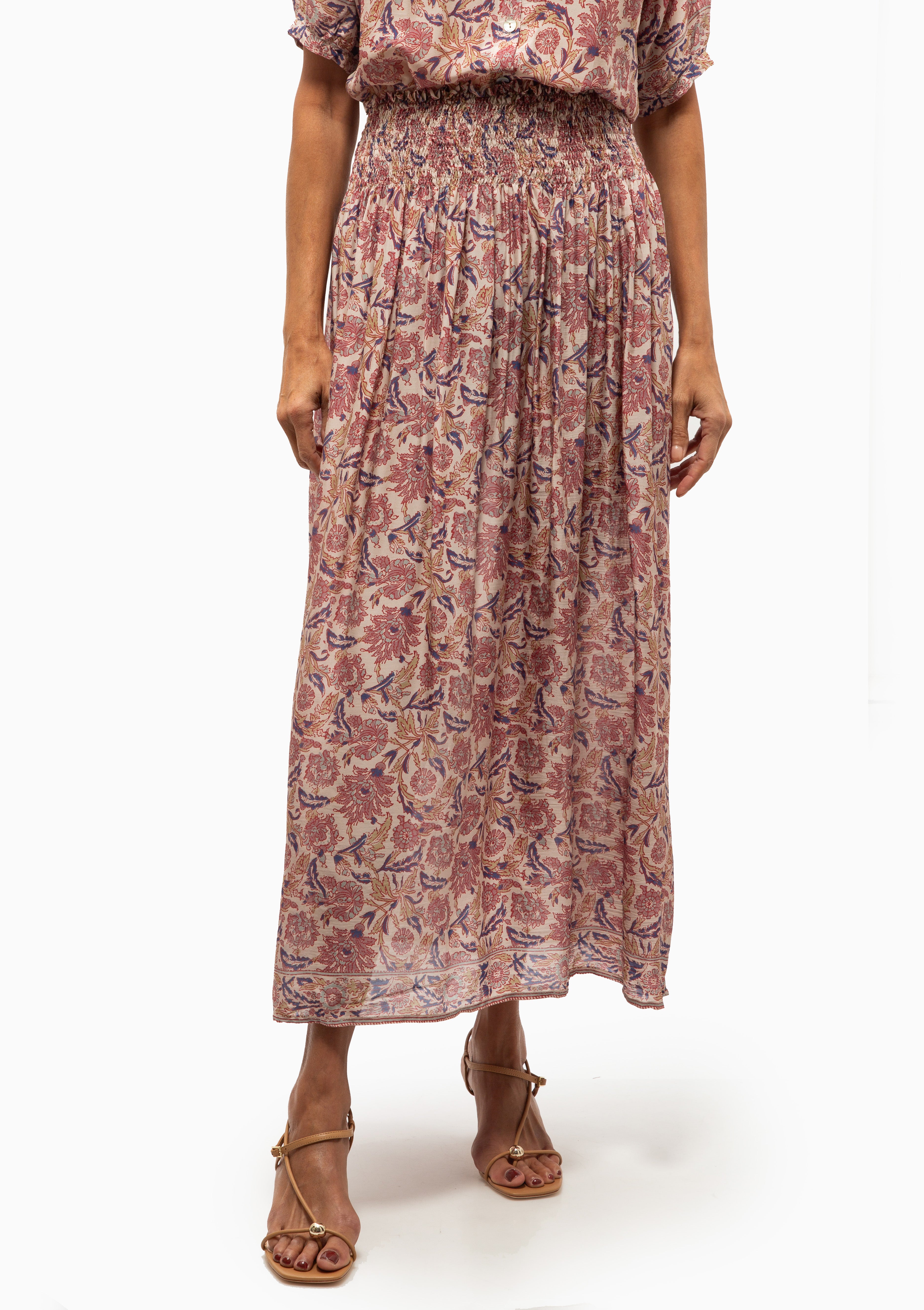 Bella Skirt | Artichoke Stone