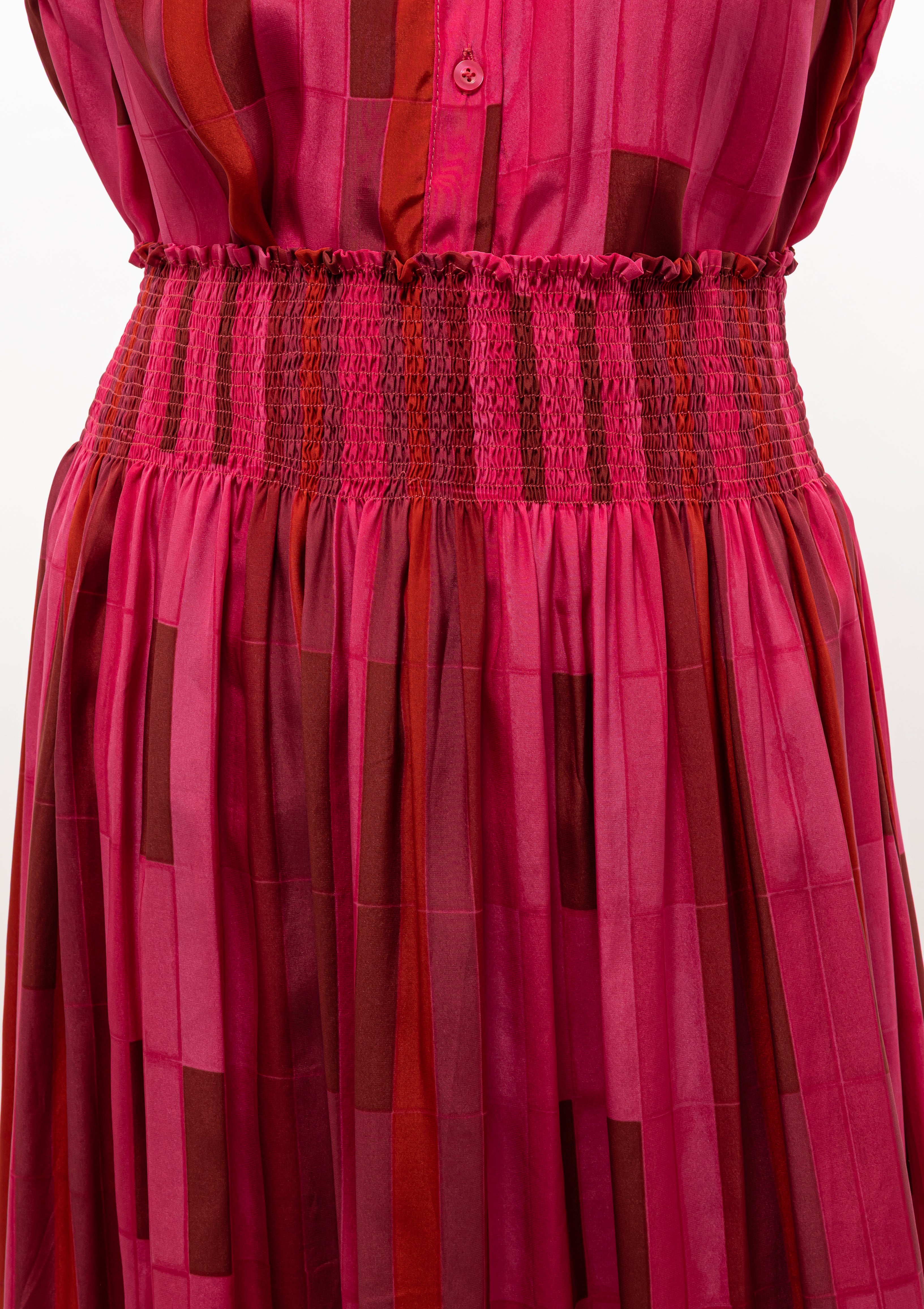 Bella Skirt | Sea Glass Silk Pink