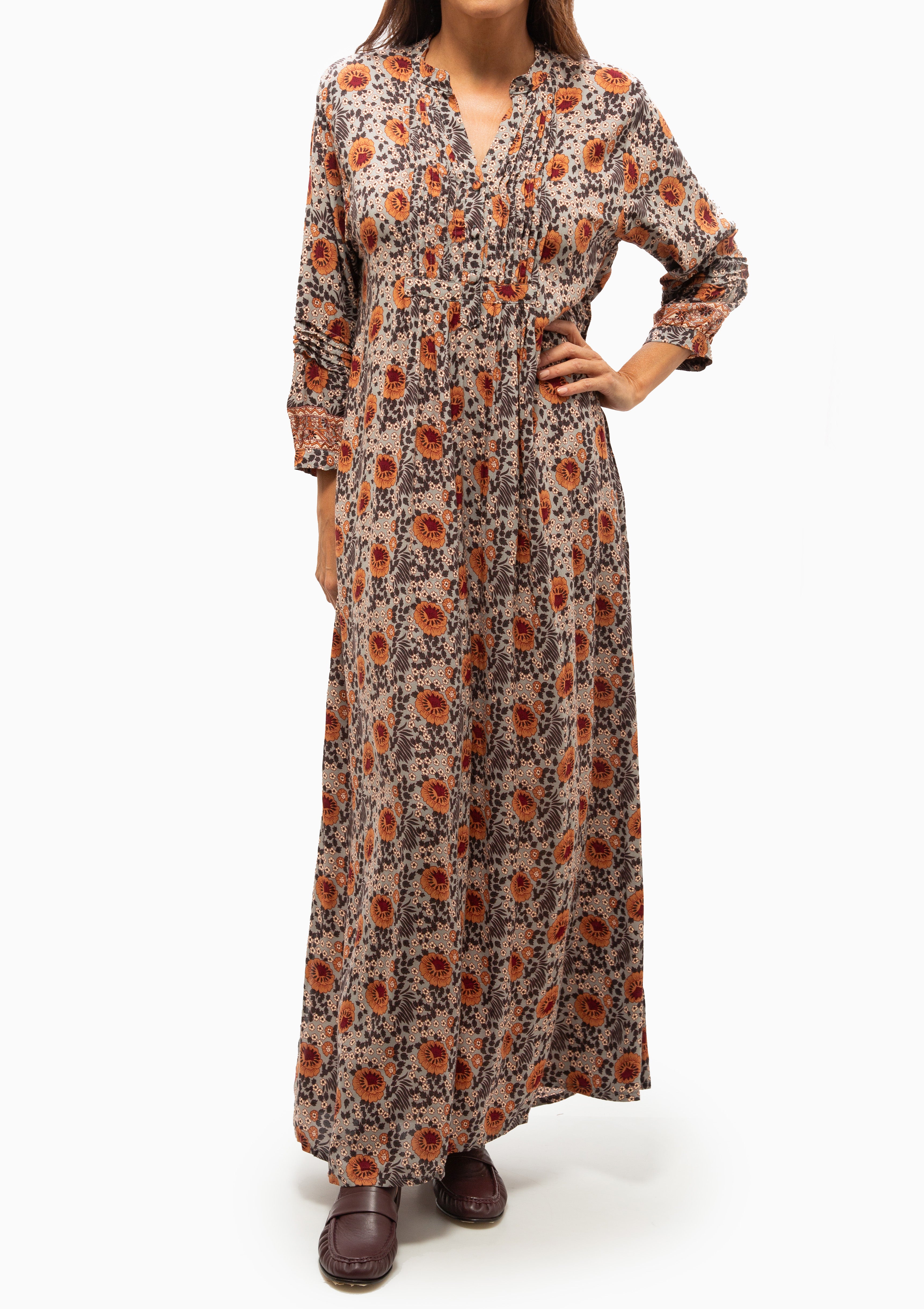 Sammie Maxi | Vintage Flowers Slate