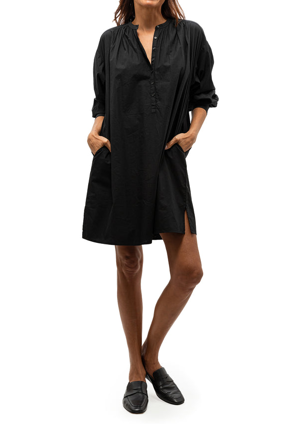 Najam Short Dress | Black