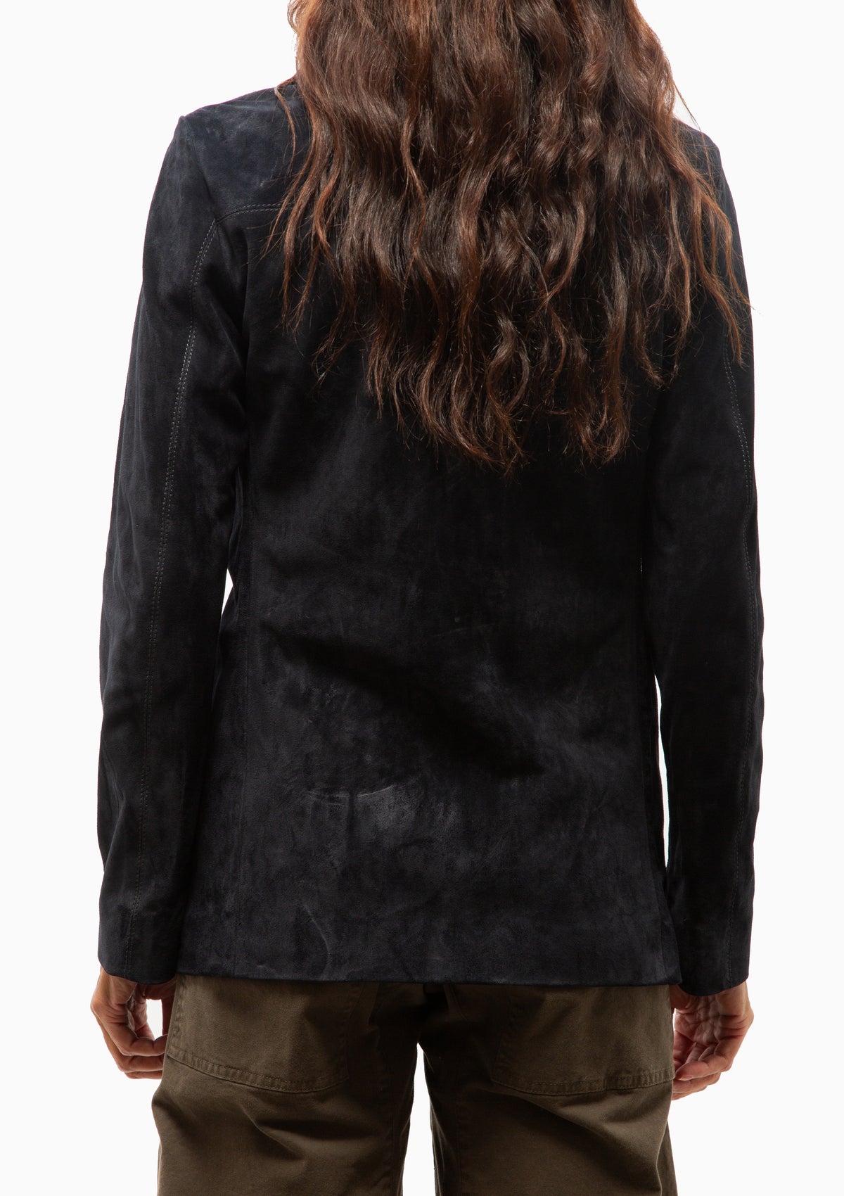 Dominic Suede Jacket | Midnight