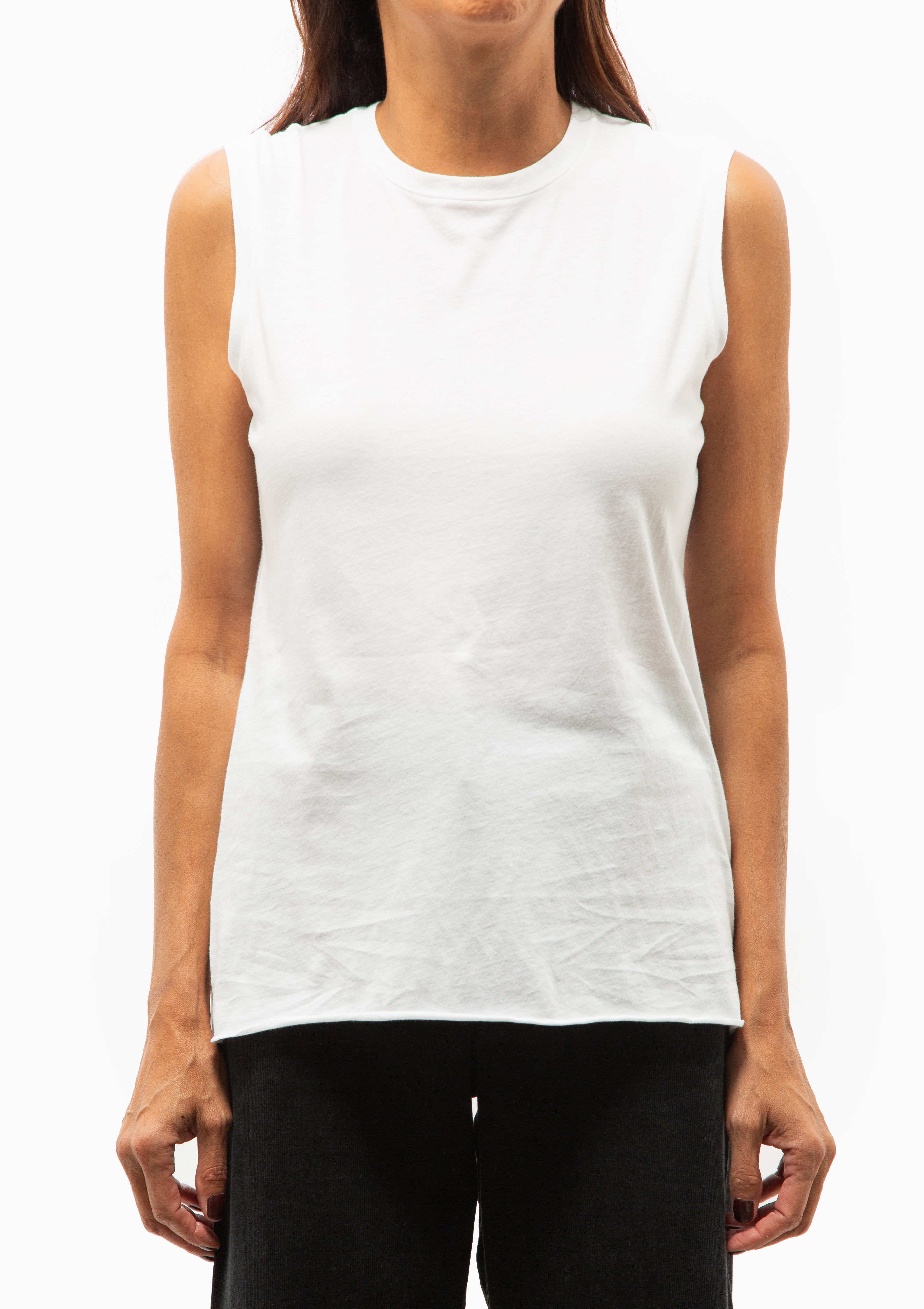 Muscle Tee | White
