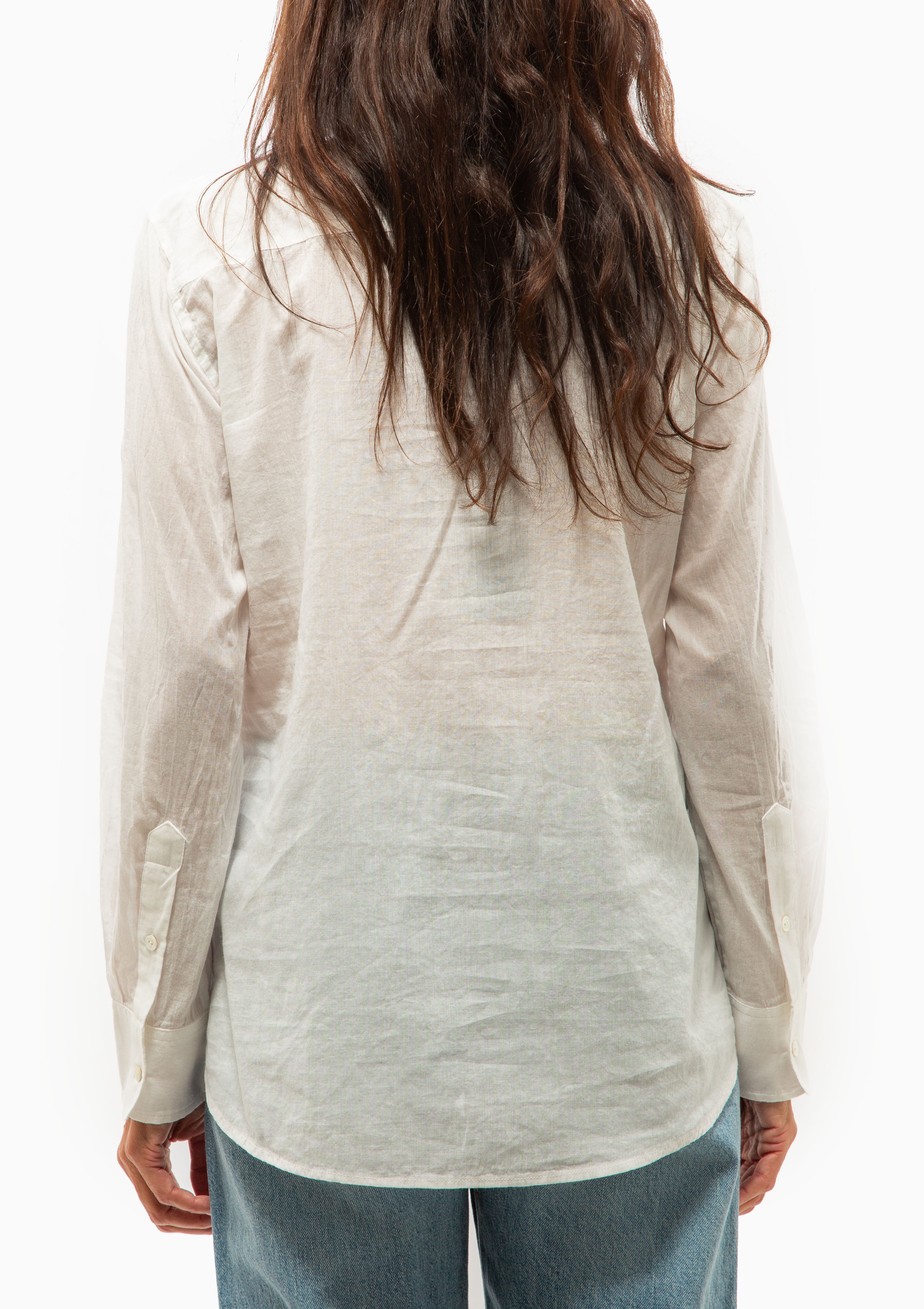 Nathael Ruffle Shirt | Ivory