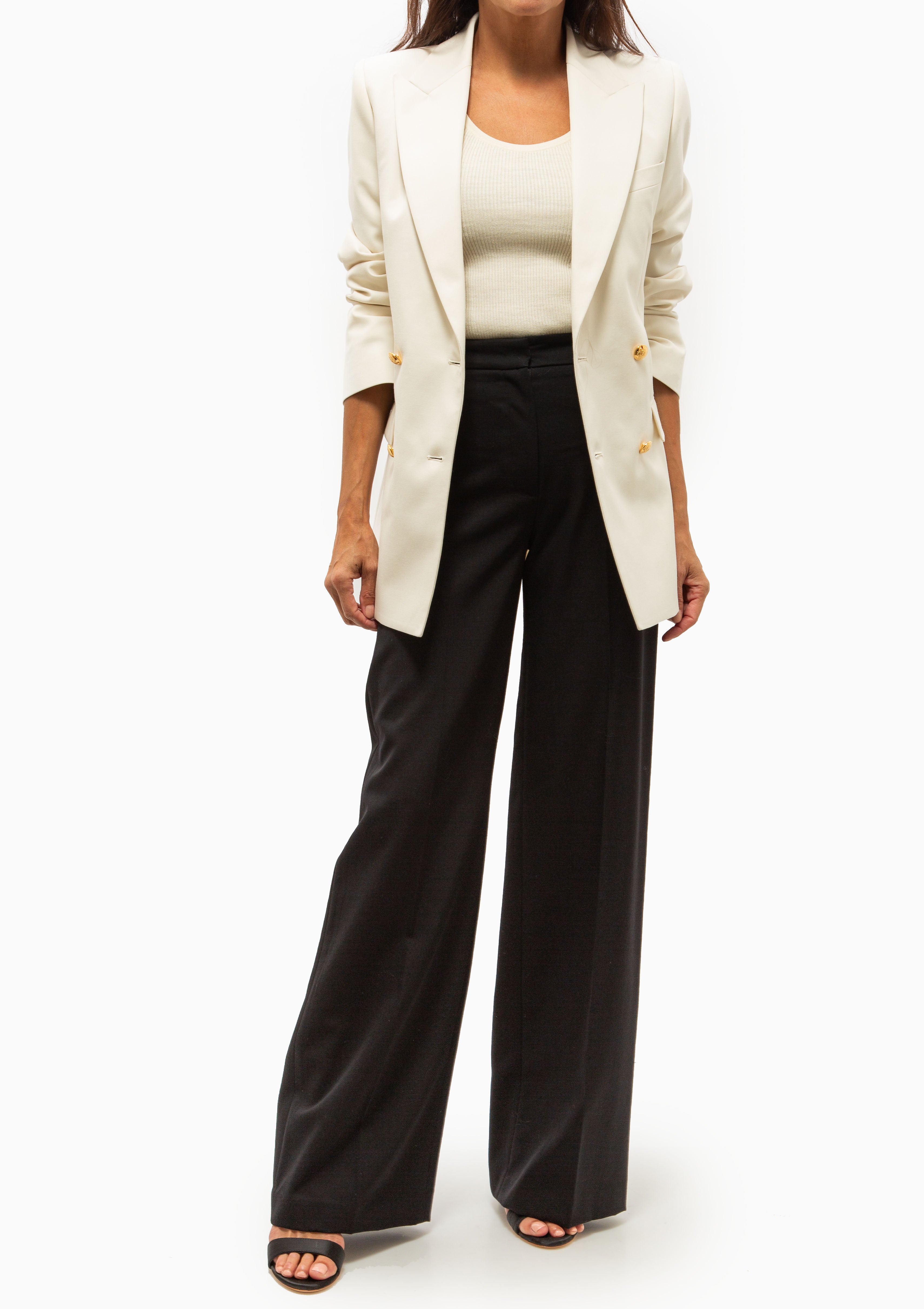 Weston Double Breasted Blazer | Stone