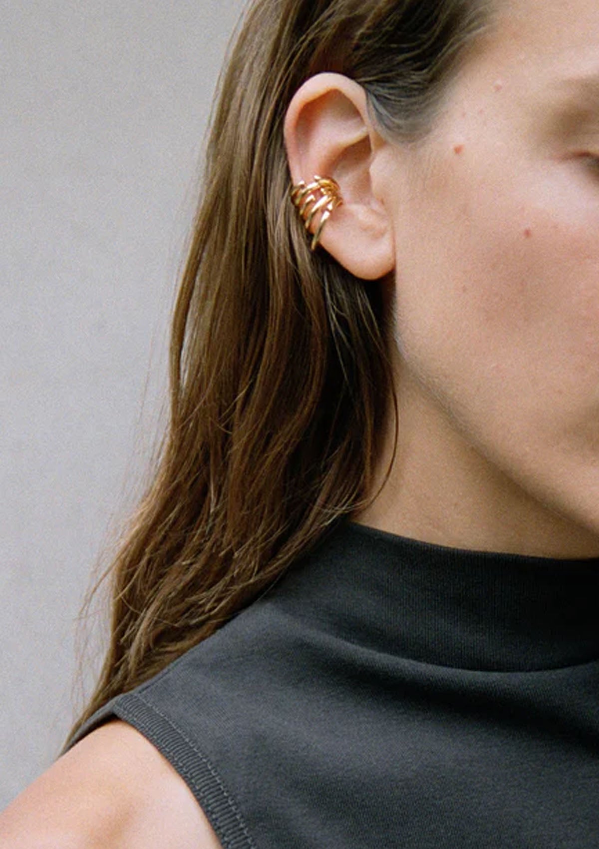 Chaos Ear Cuff | Gold