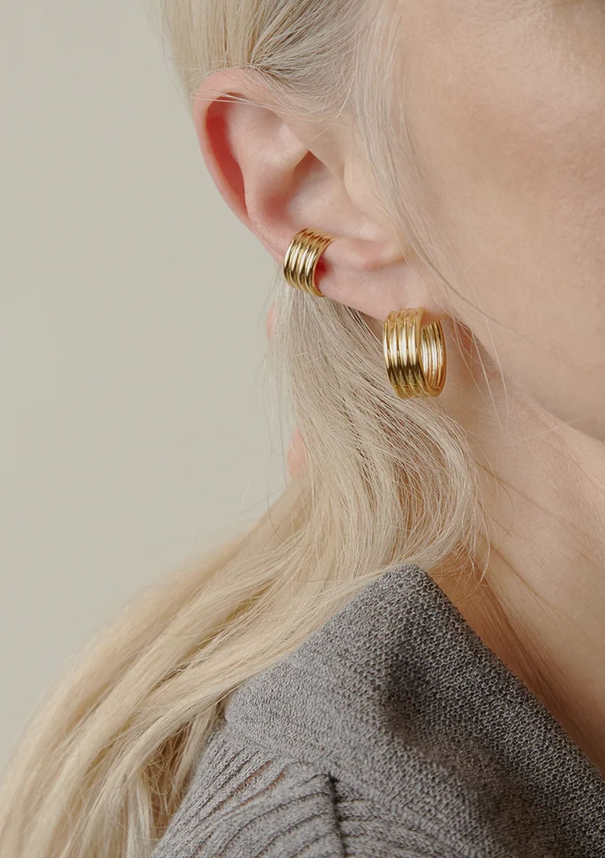 Stratis Ear Cuff | Gold