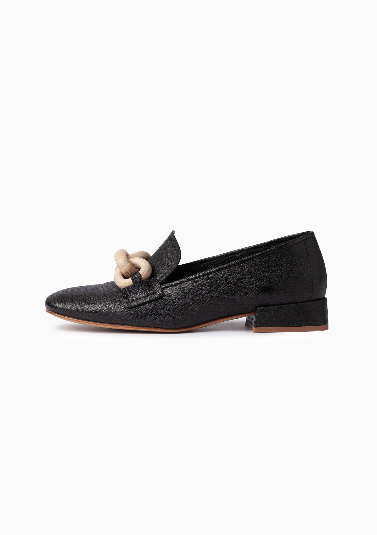 Gizi Loafer | Black Petitgrain