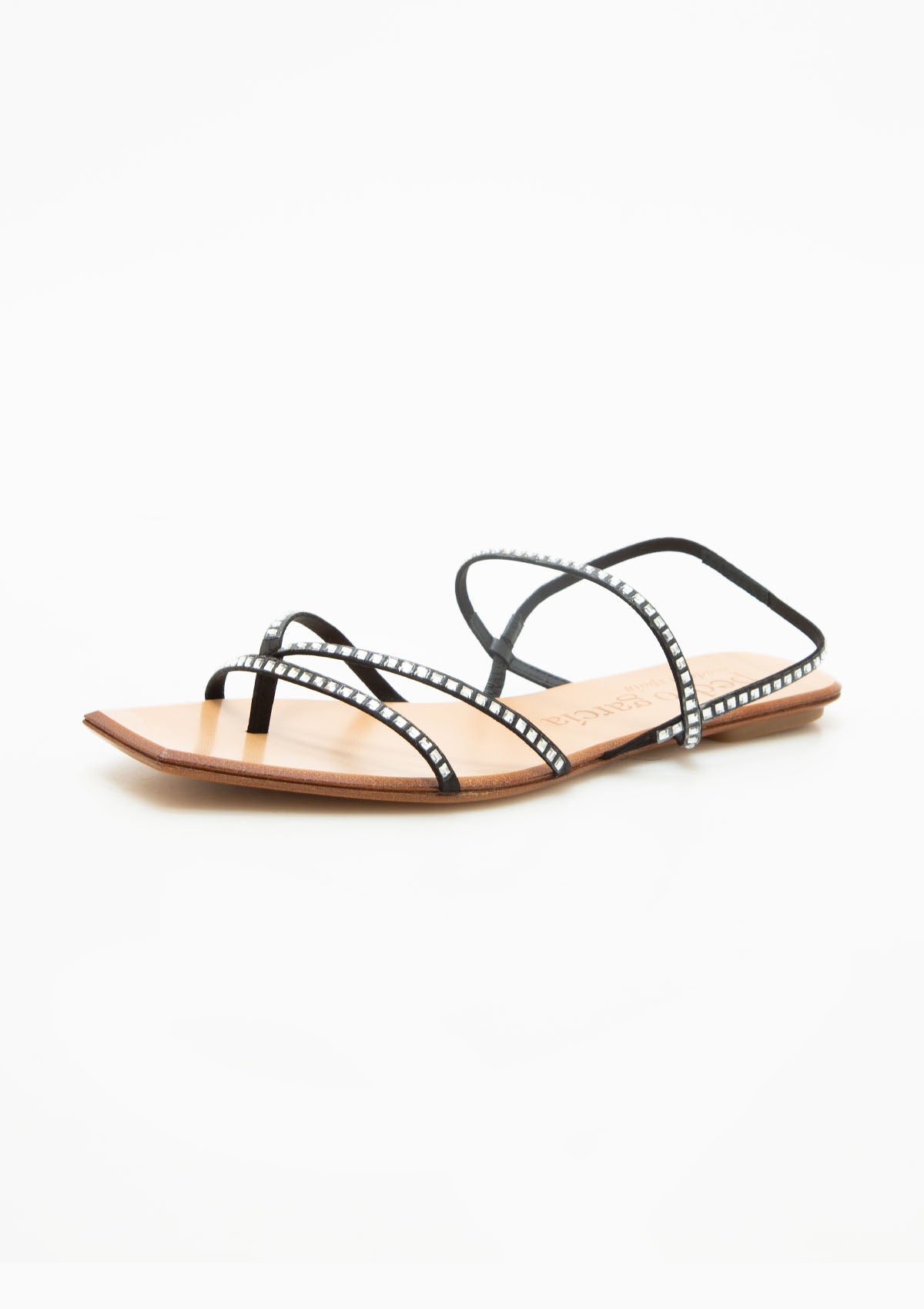 Valda Sandal | Black Satin