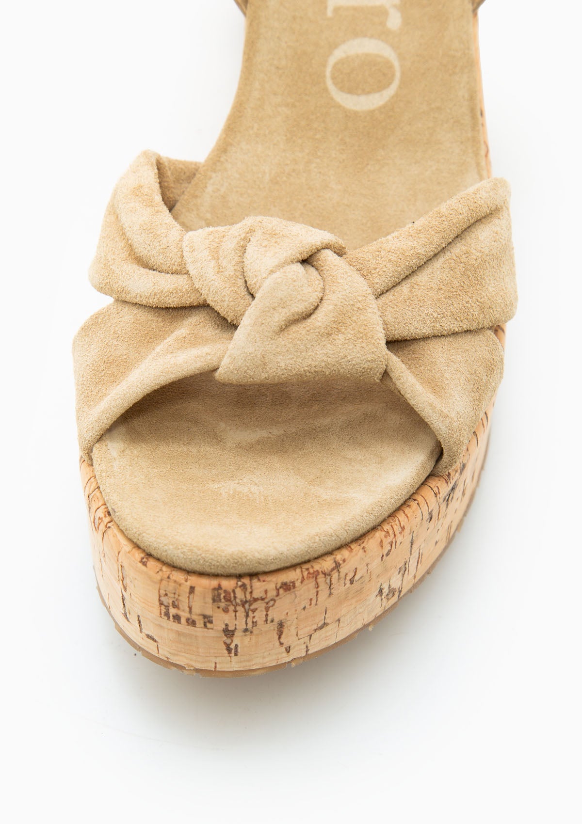 Deniz Knotted Midi Platform | Rope/Rose Gold