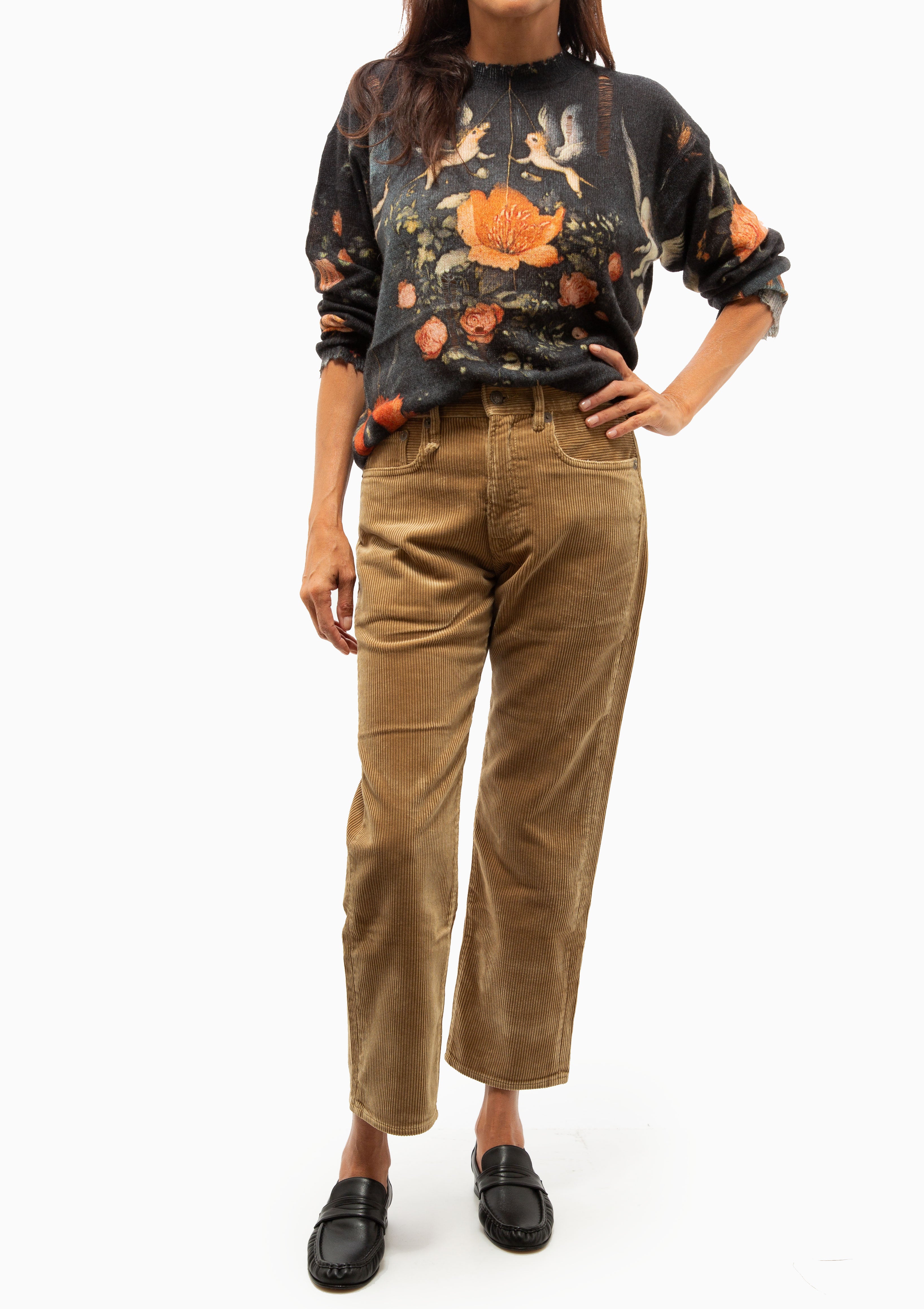 Boyfriend Jean | Heavy Tan Cord