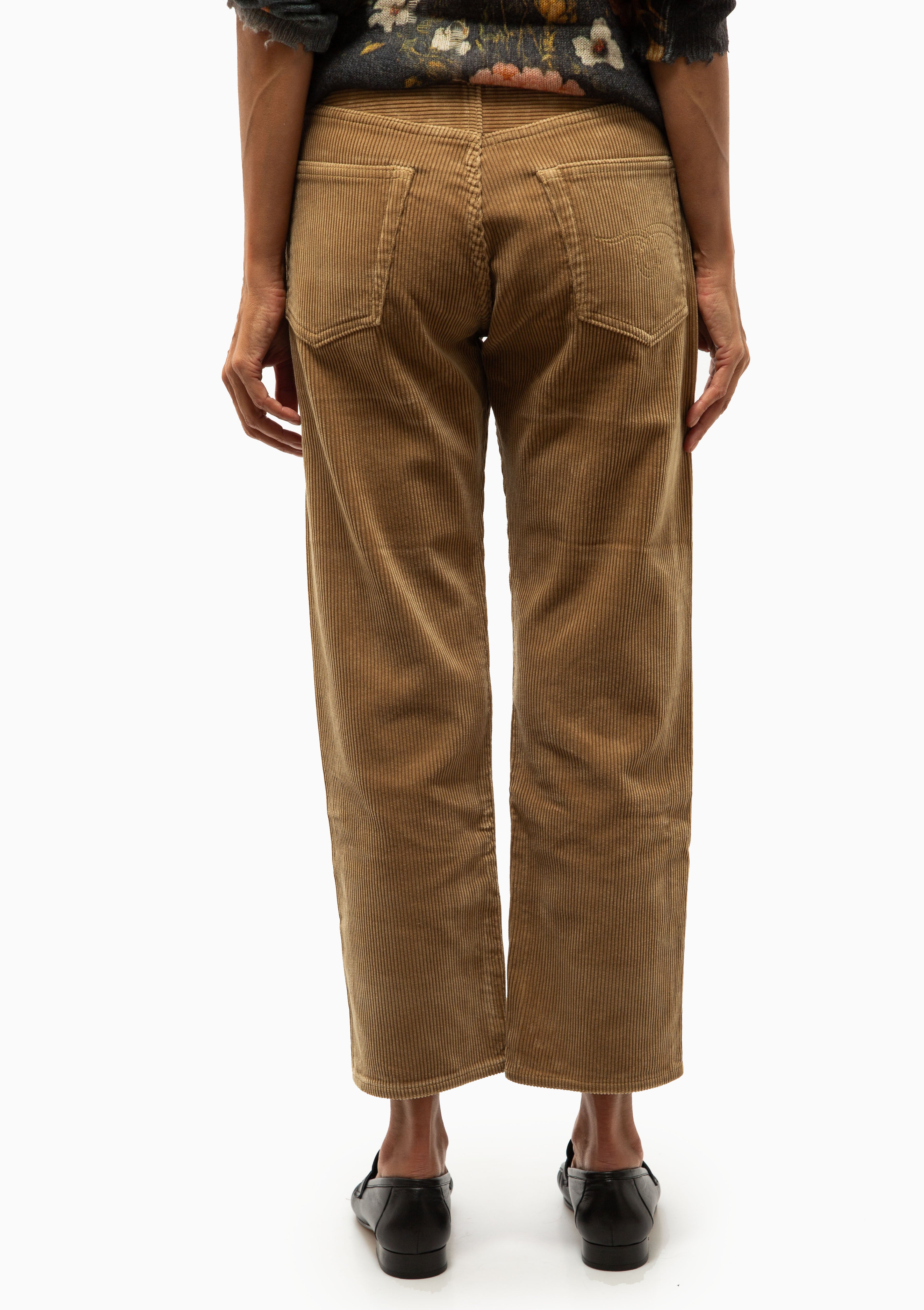 Boyfriend Jean | Heavy Tan Cord