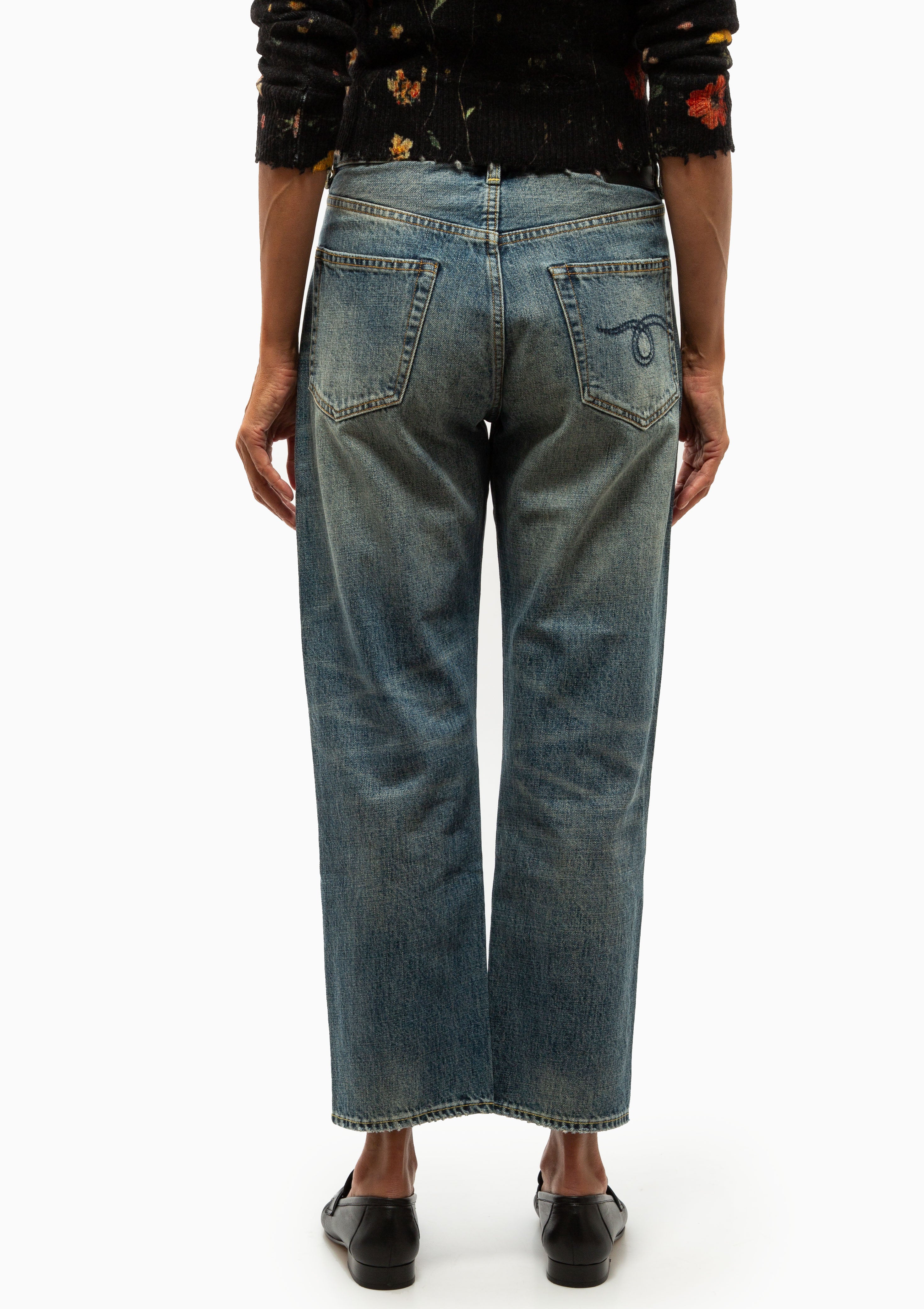 Boyfriend Jean | Leo Blue