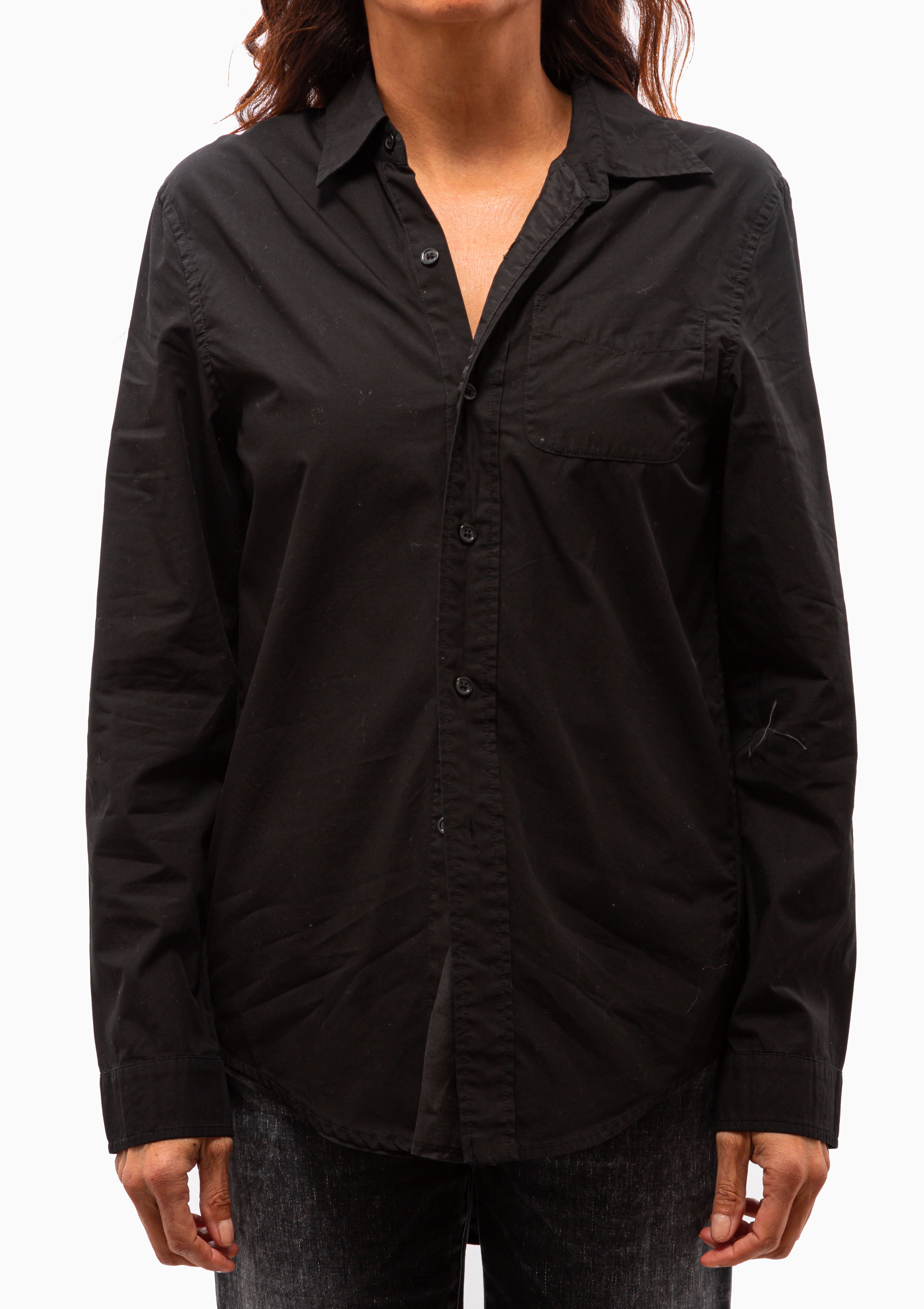 Foldout Shirt | Overdyed Black