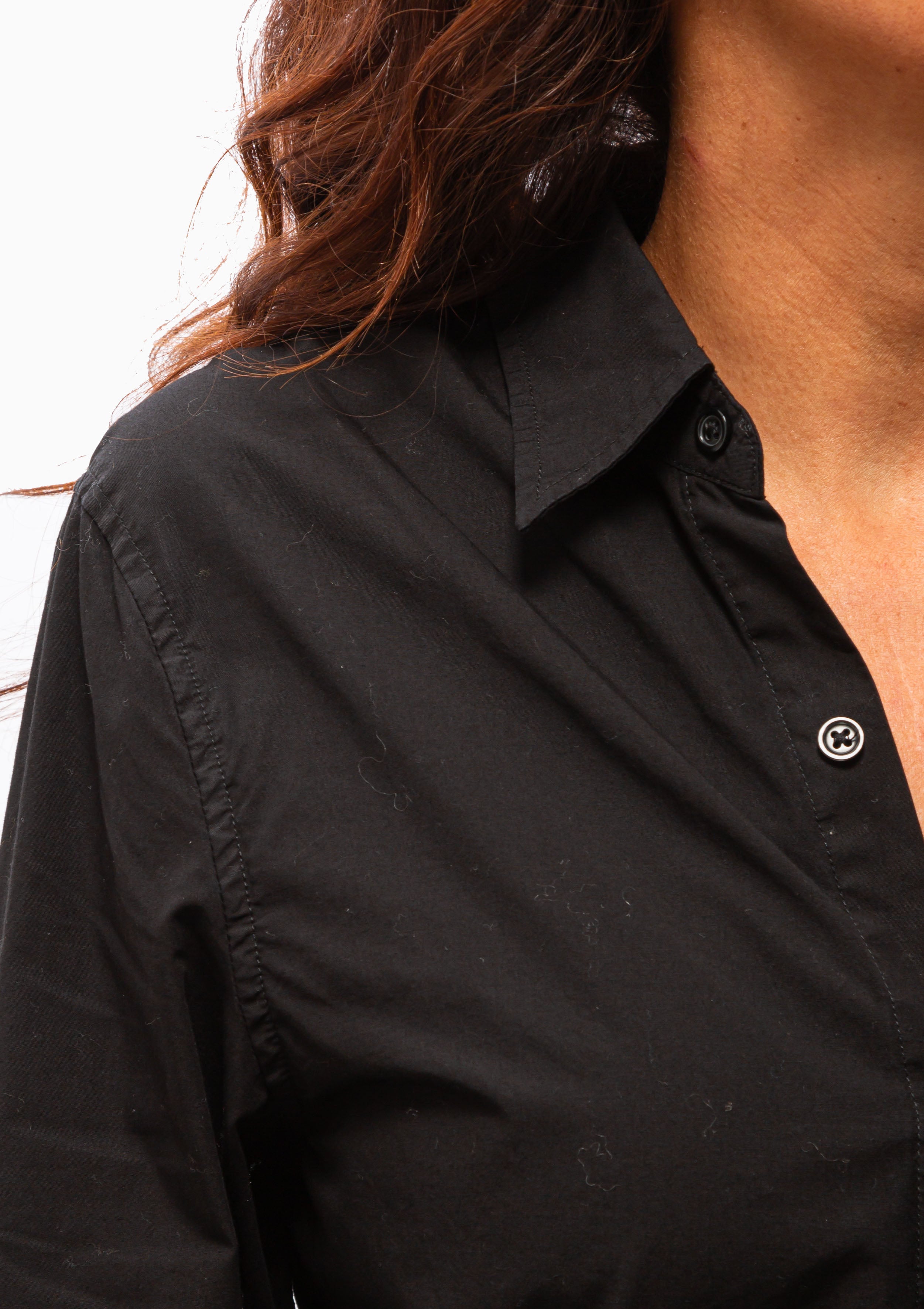 Foldout Shirt | Overdyed Black